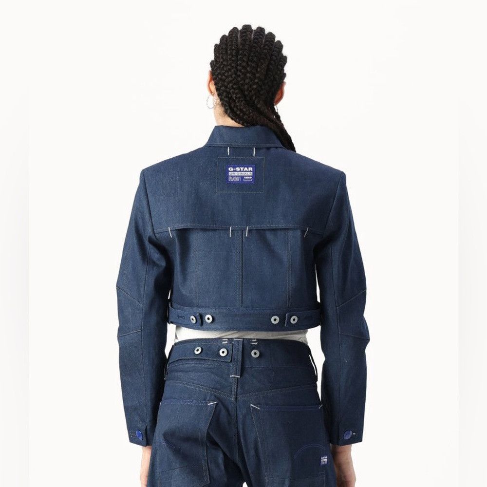 G-Star G-Star RAW Originals 3D Selvedge Cropped Jacket NWT Raw Den Size S / US 4 / IT 40 - 2 Thumbnail