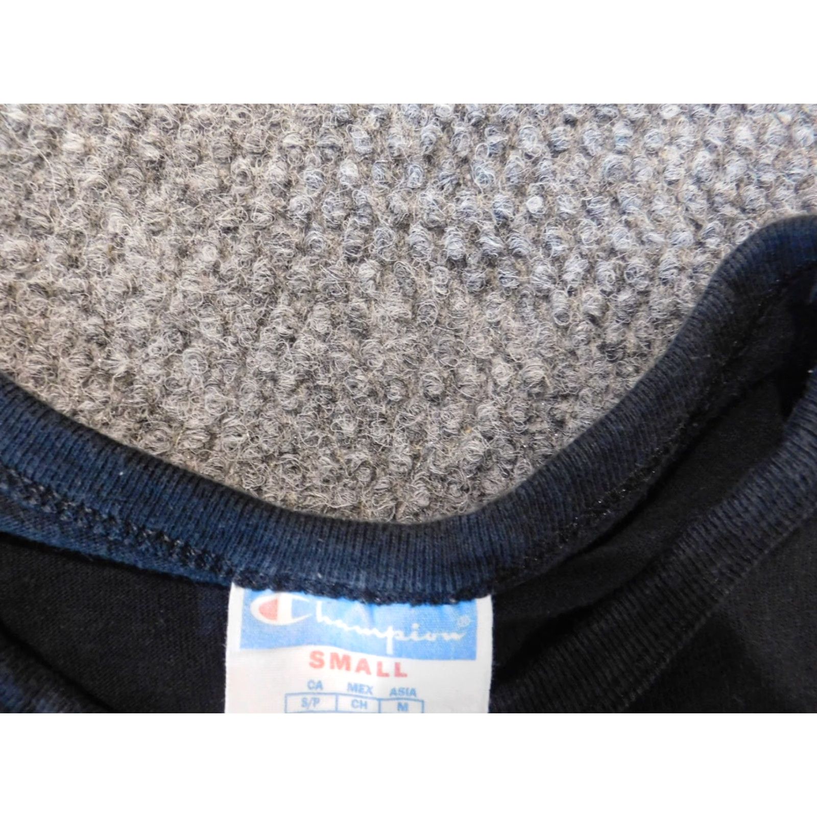 Champion Champion Mens Shirt S Black logo classic long sleeve Size US S / EU 44-46 / 1 - 5 Thumbnail
