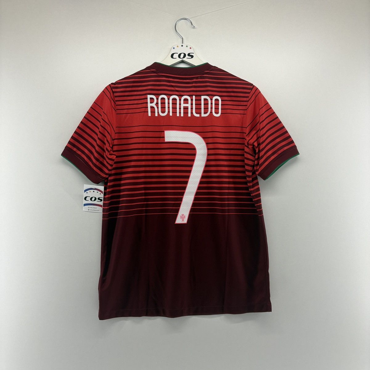 Nike × Vintage Ronaldo Portugal 2014 Home Soccer Football Jersey Shirt Kit Size US S / EU 44-46 / 1 - 2 Thumbnail