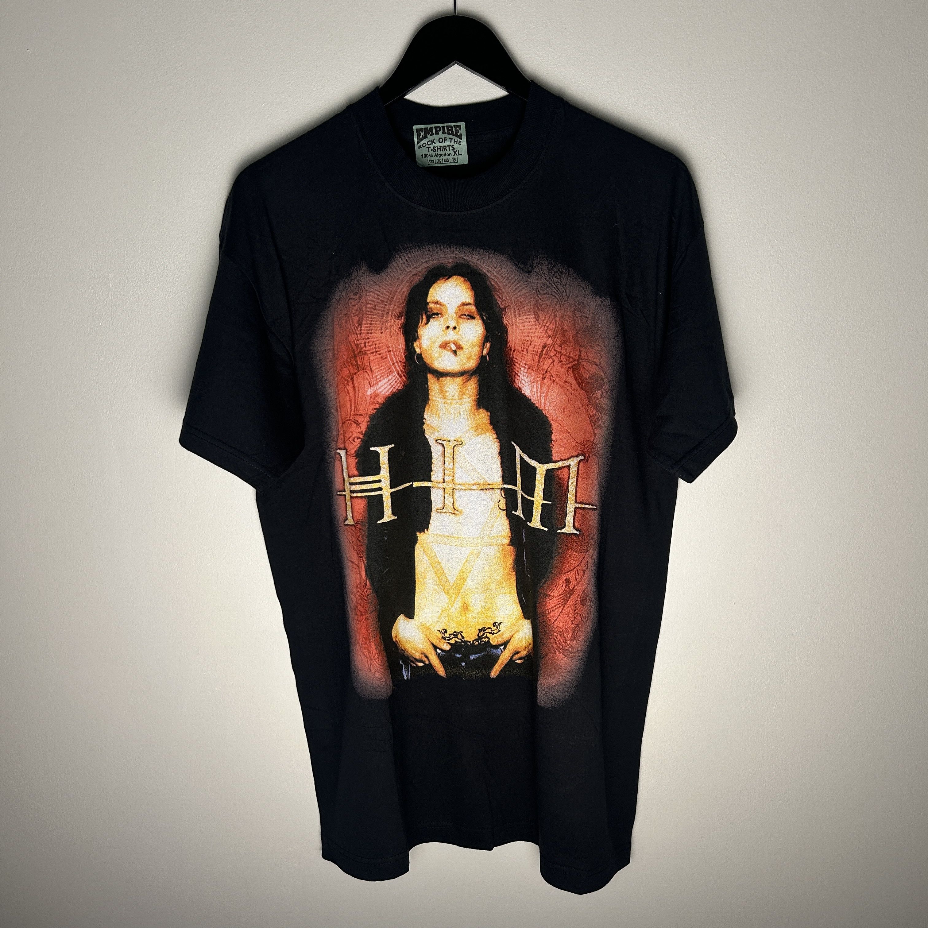 Band Tees Vintage HIM Razorblade Romance 90’s T-shirt Size US XL / EU 56 / 4 - 1 Thumbnail