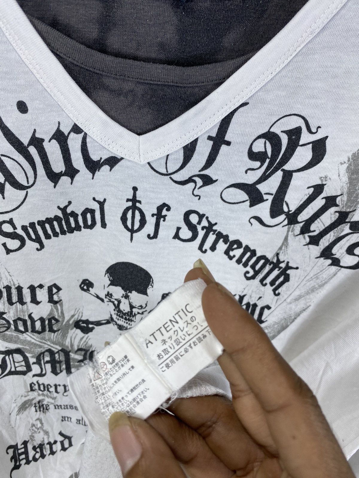 If Six Was Nine × Japanese Brand × Le Grande Bleu (L.G.B.) Y2k Beaumere Double Layer Poem longsleeve Size US M / EU 48-50 / 2 - 7 Thumbnail
