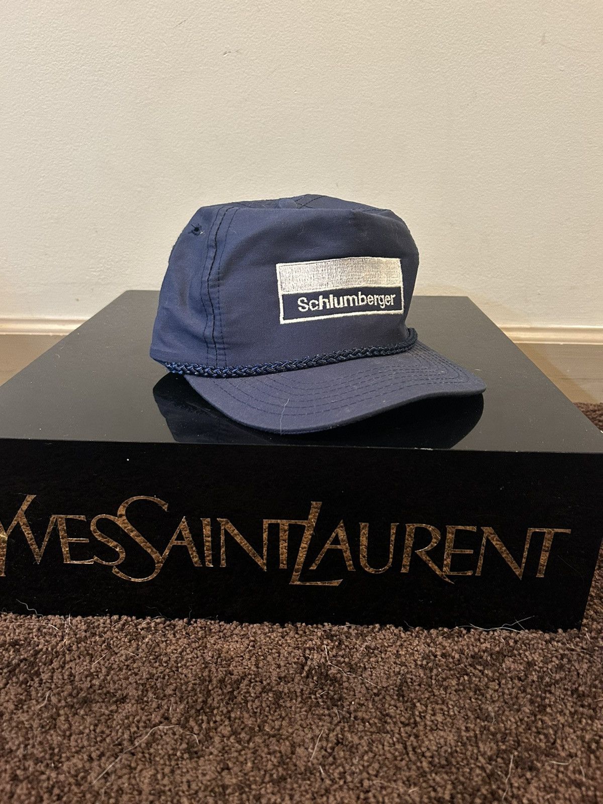 Designer × Vintage Vintage Schlumberger Hat Size ONE SIZE - 2 Thumbnail