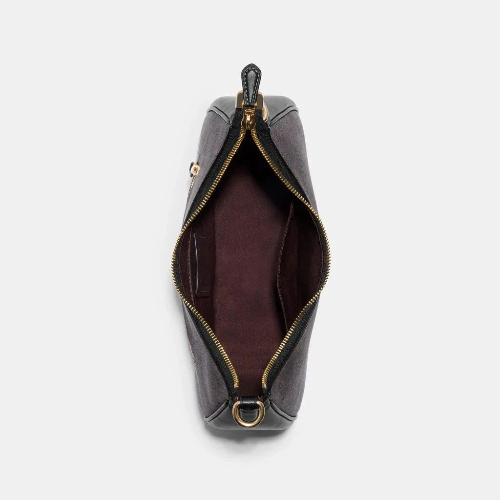 Coach NWT COACH Teri Hobo Bag In Signature Canvas CK161 Size ONE SIZE - 8 Thumbnail