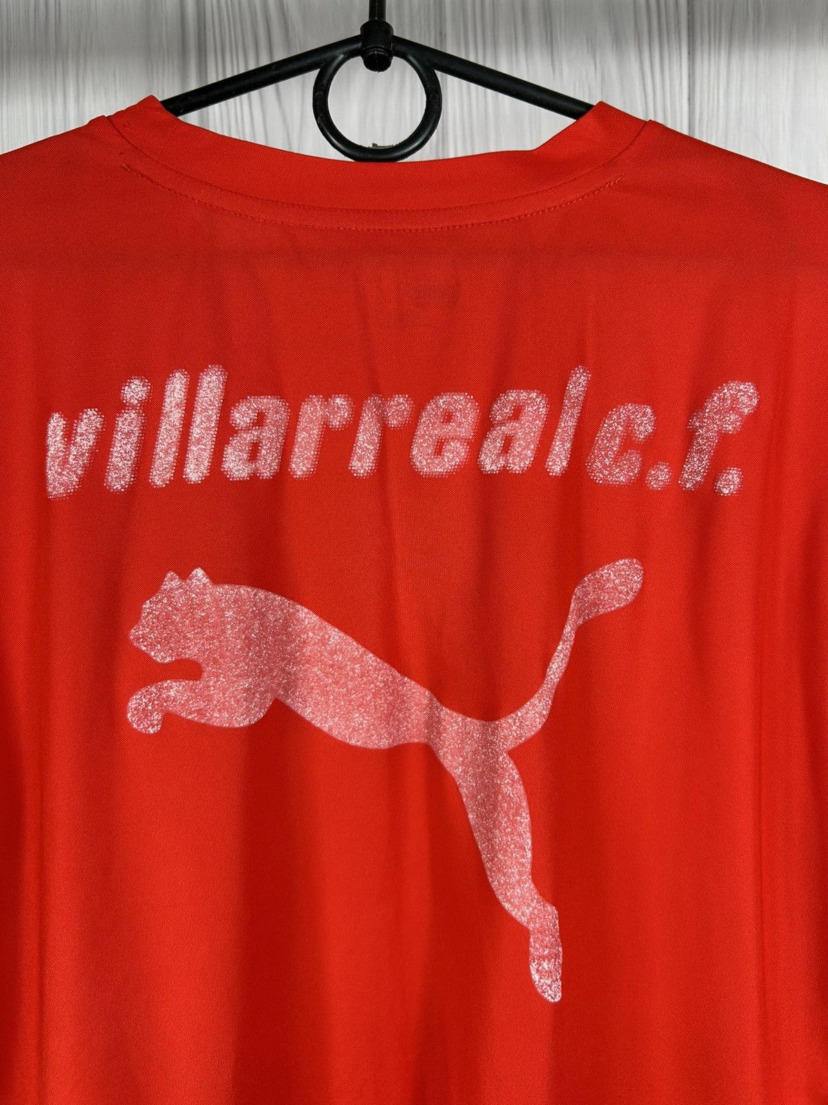 Puma Villarreal Training/Leisure football shirt 2008/09 Jersey L Size US L / EU 52-54 / 3 - 11 Thumbnail
