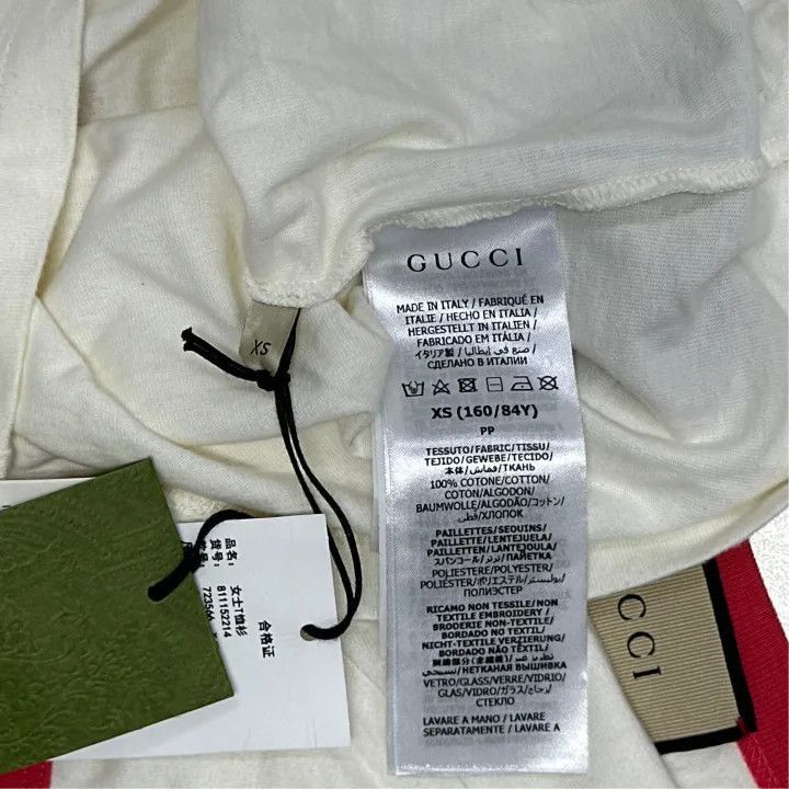 Gucci Gucci SS23 Fitted Graphic T-Shirt for Women-2507 Size XS / US 0-2 / IT 36-38 - 3 Thumbnail