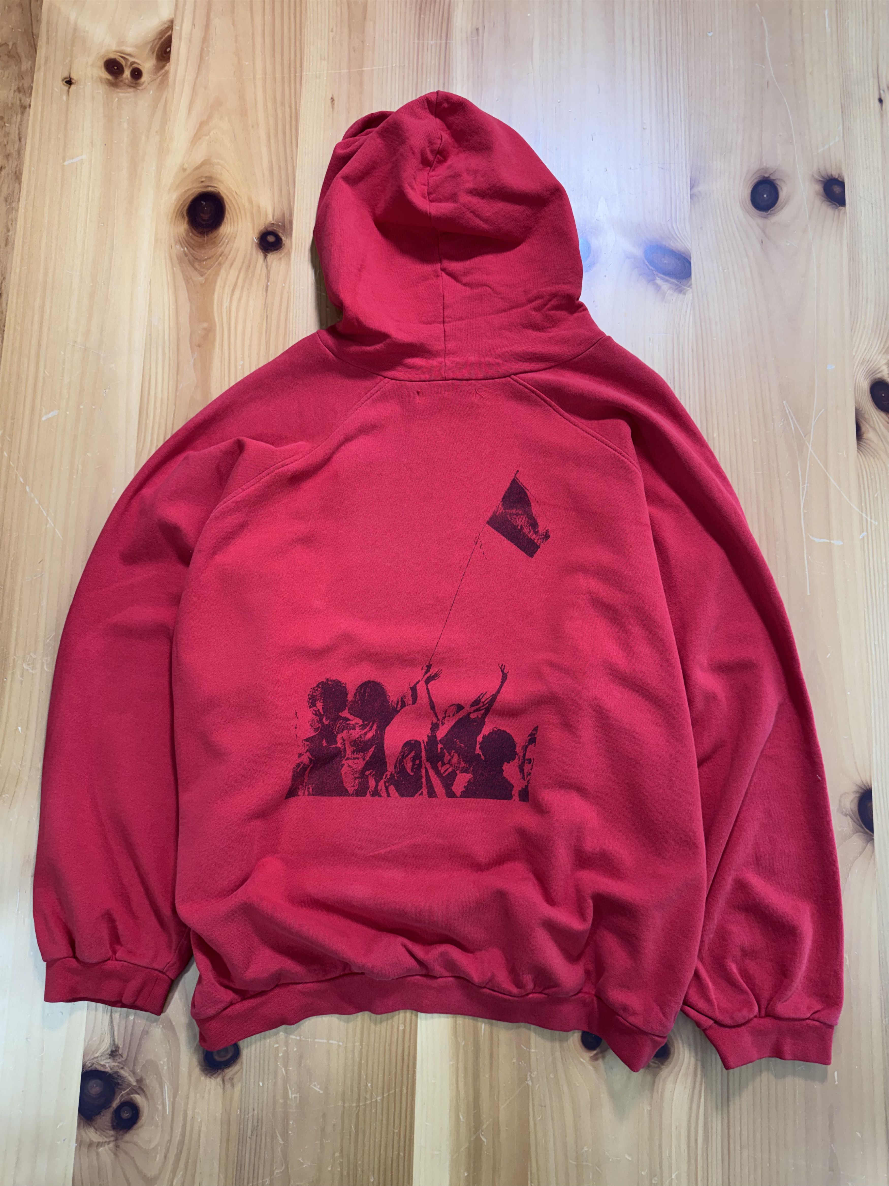 Raf Simons SS02 Raf Simons ‘Terror’ Kollaps Graphic Oversized Hoodie Size US XL / EU 56 / 4 - 7 Thumbnail
