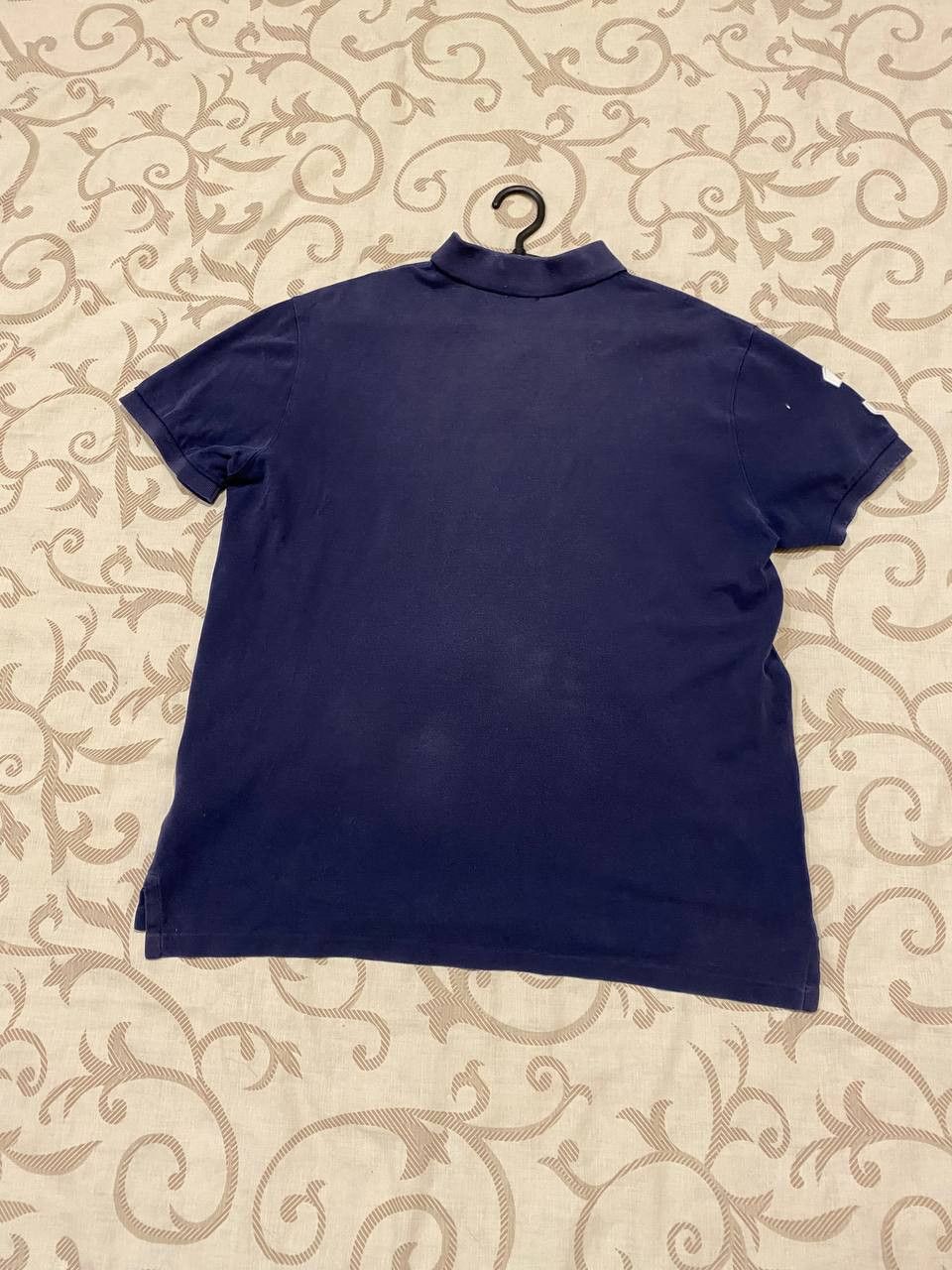 Polo Ralph Lauren Polo Ralph Lauren Big Pony #3 Navy Custom Fit Polo Shirt Size US L / EU 52-54 / 3 - 15 Thumbnail