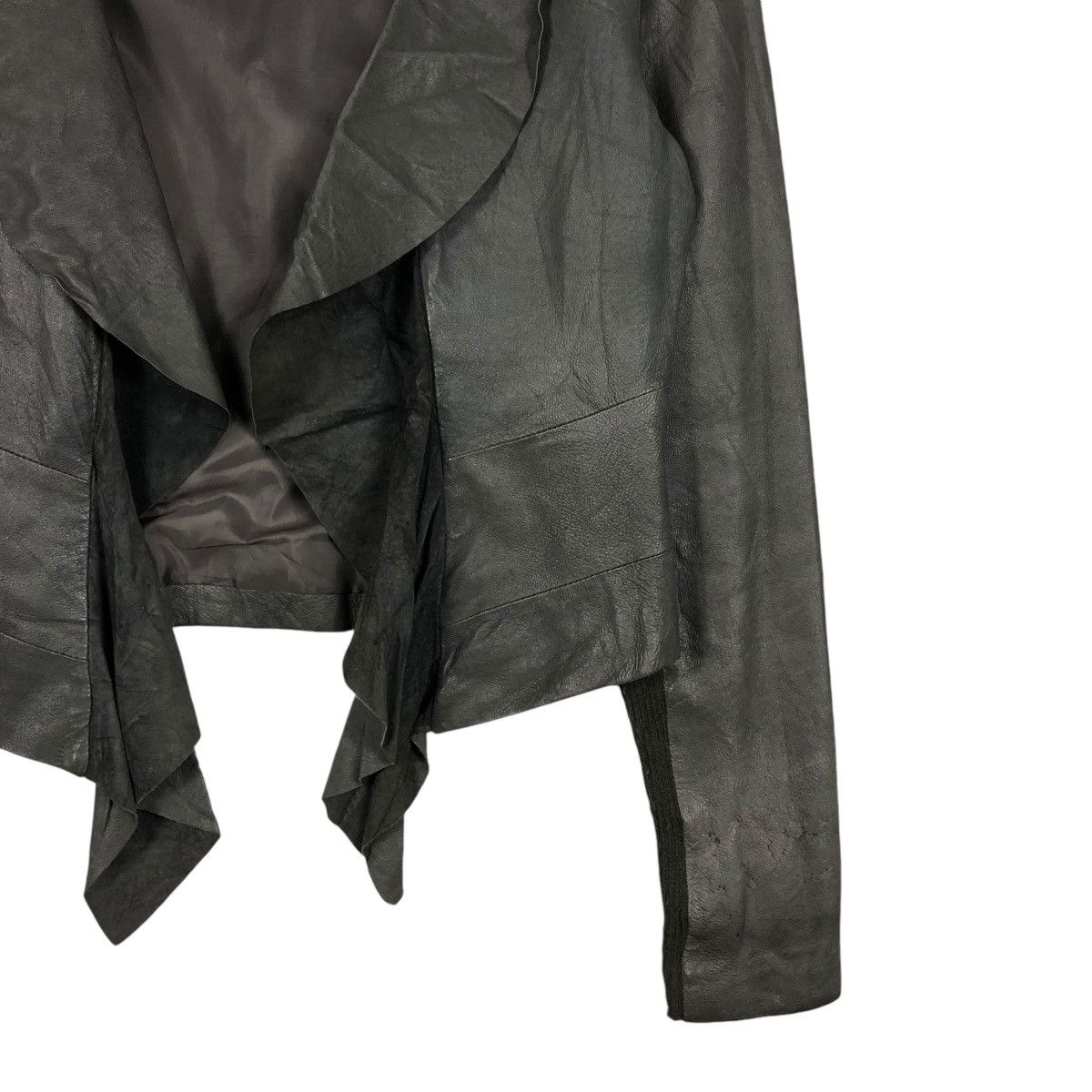 Japanese Brand 🔥VTG CROPPED BIKER LEATHER JACKET BB DAKOTA 14th ADDICTION Size US S / EU 44-46 / 1 - 7 Thumbnail