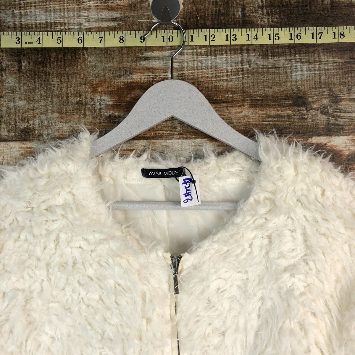 Homespun Knitwear Avail Mode Pink Mohair fur shaggy Knitwear #A2413 Size M / US 6-8 / IT 42-44 - 4 Thumbnail