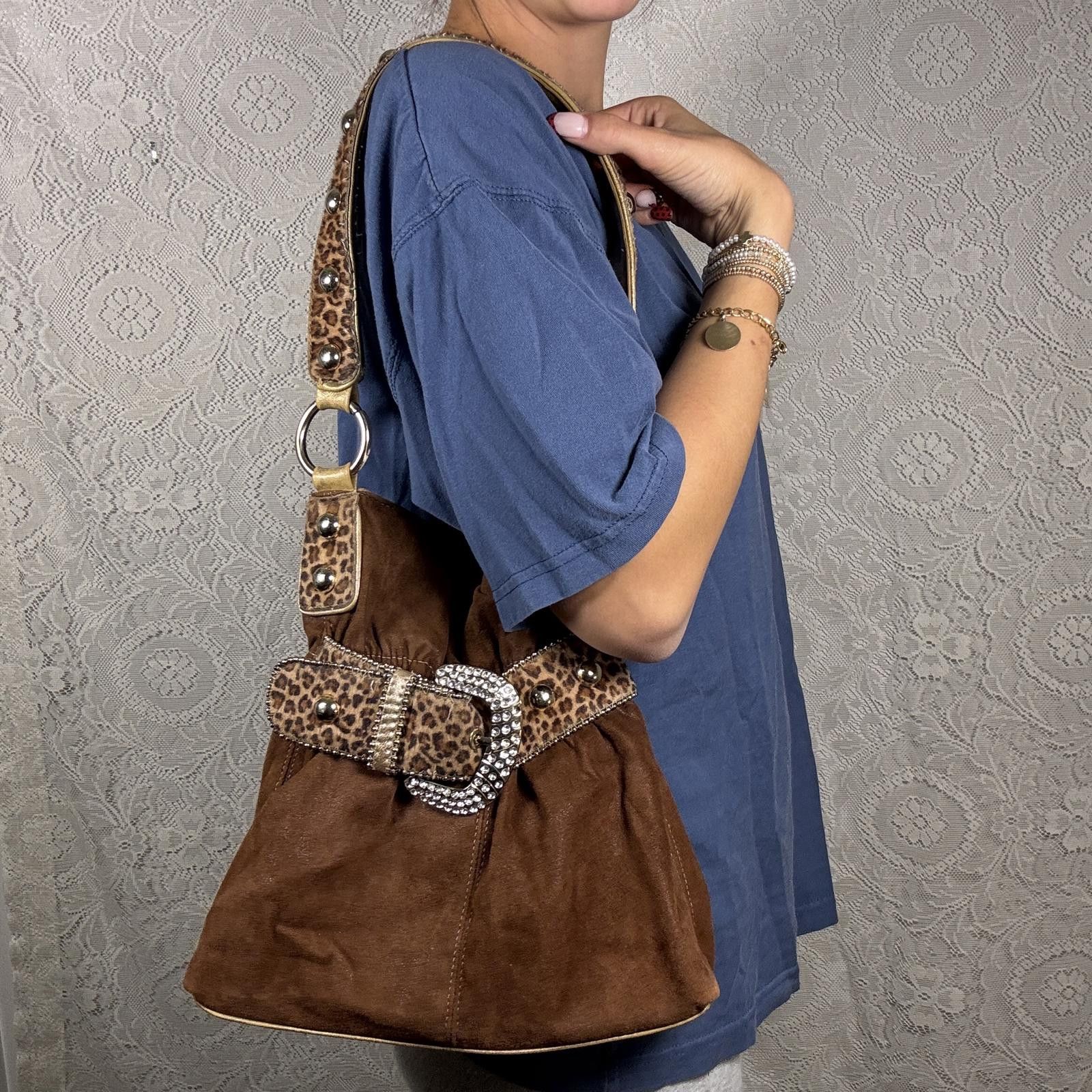 Bracelet-sac Portefeuille KATHY VAN ZEELAND - Jaune Simili Cuir - Occasion - Style Clutch