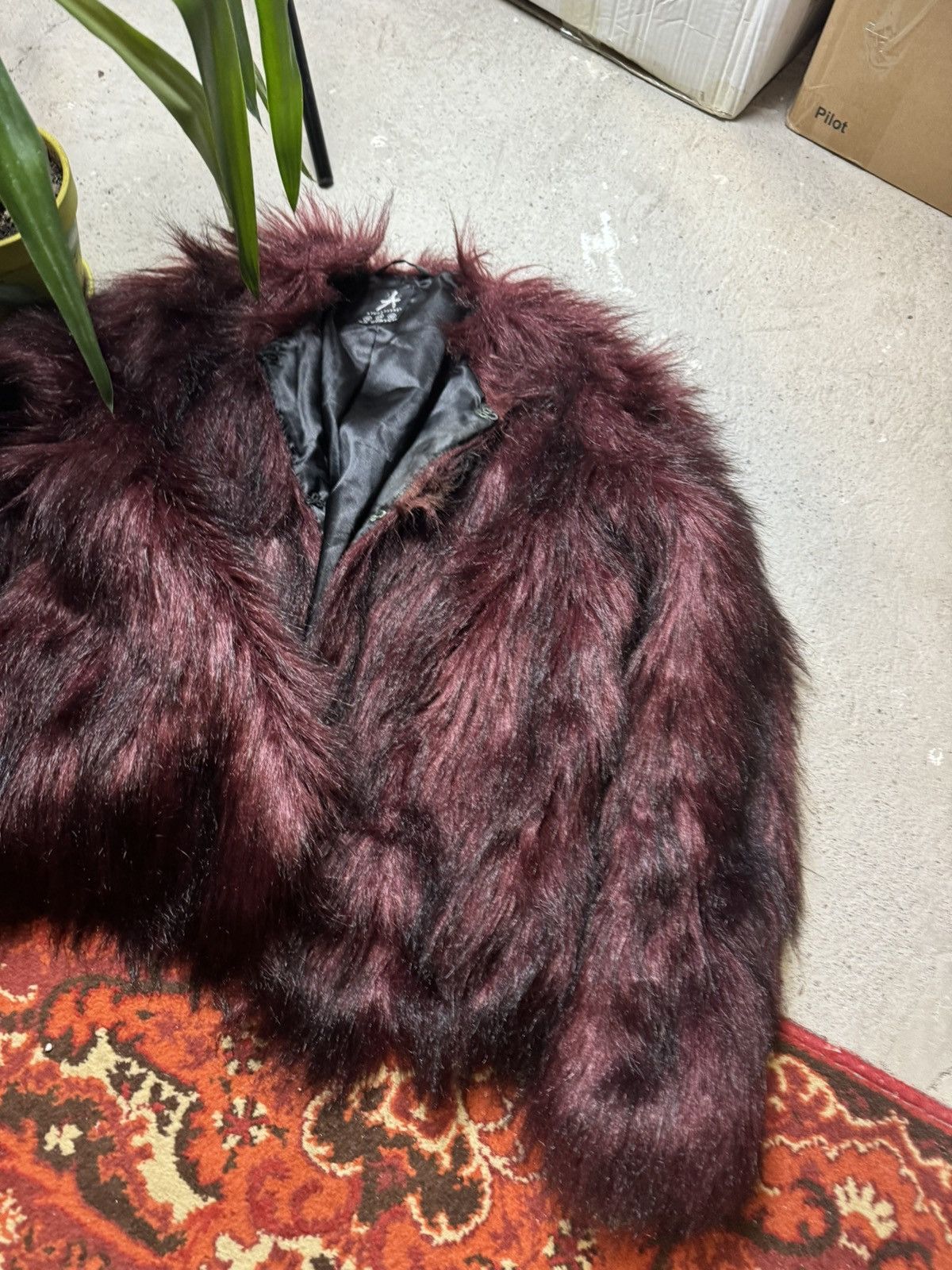 If Six Was Nine Atmosphere Opium Fuzzy Fur Owens Style Vest Sweatshirts Size US M / EU 48-50 / 2 - 2 Thumbnail