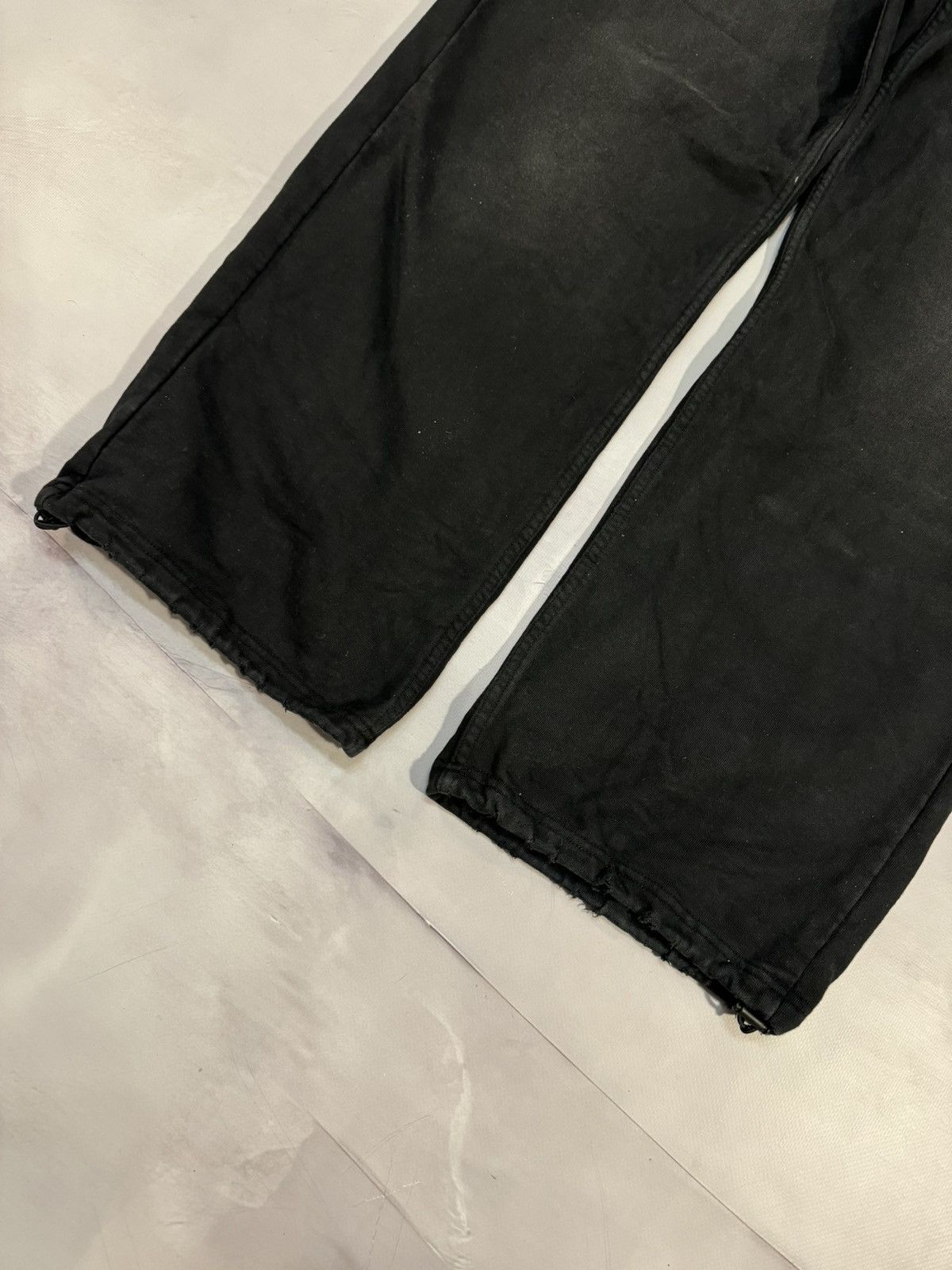 PROJECT G/R Project G/R Dirty Effect Baggy Sweatpants(Black/2) Size US 32 / EU 48 - 7 Thumbnail
