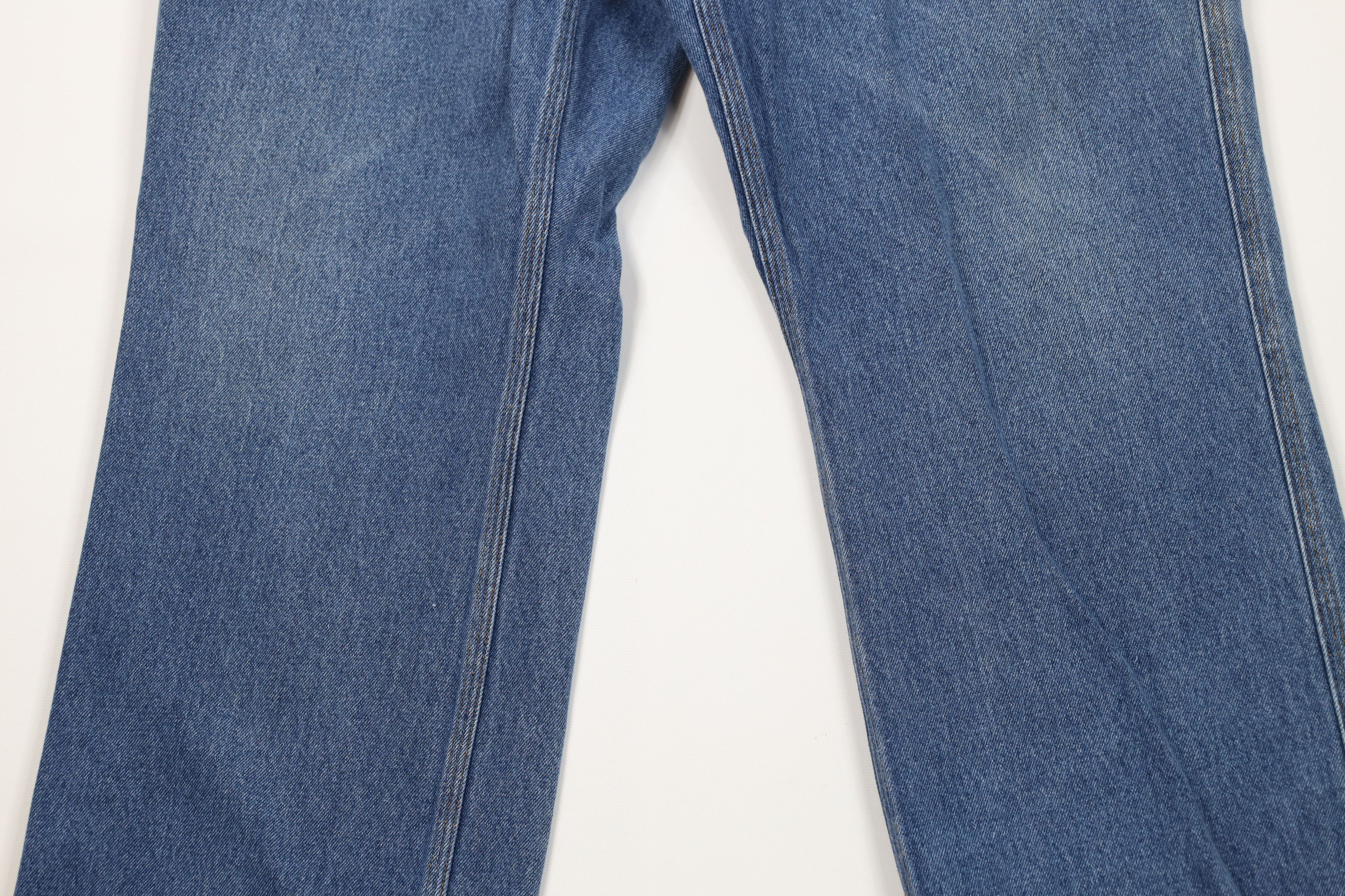 Duluth Trading Company Duluth Trading Co Workwear Wide Leg Denim Jeans Cotton Size US 37 - 3 Thumbnail