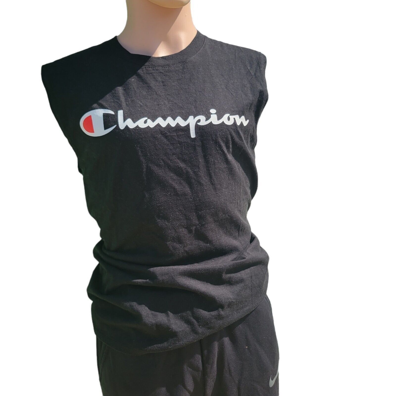 Champion Men's Champion Authentic Tank Top. Size Medium Size US M / EU 48-50 / 2 - 1 Thumbnail