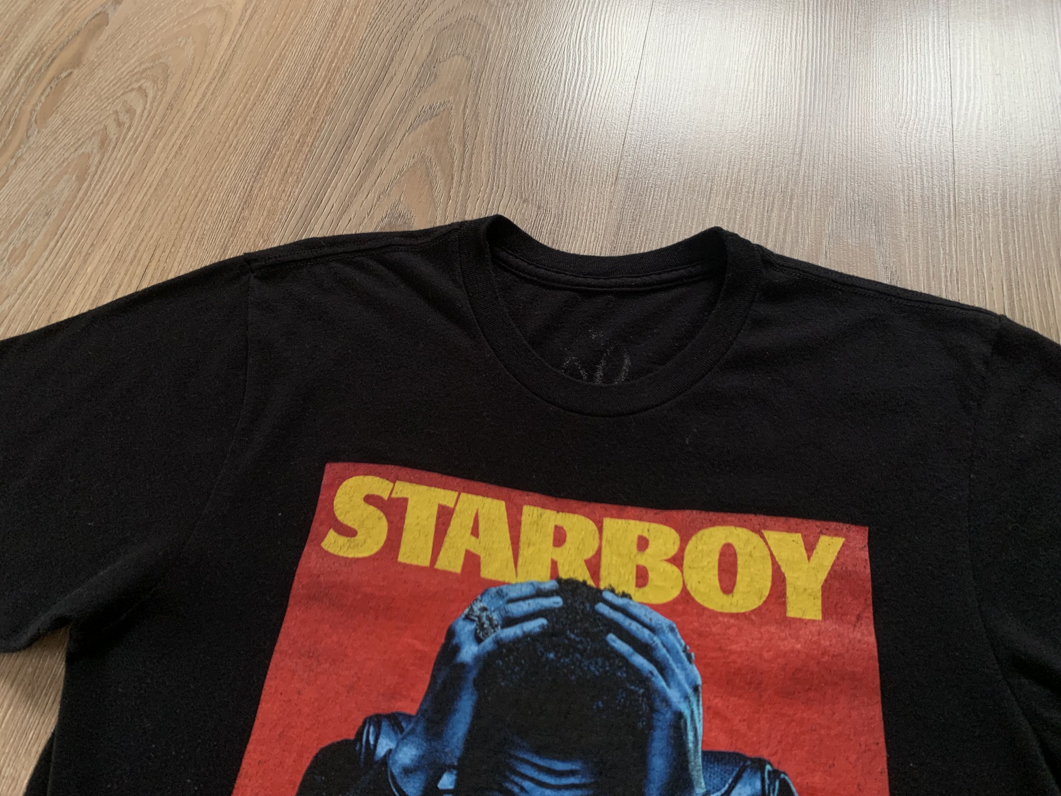 Rap Tees Mens The Weekend Starboy XO T-Shirt Size US S / EU 44-46 / 1 - 4 Thumbnail