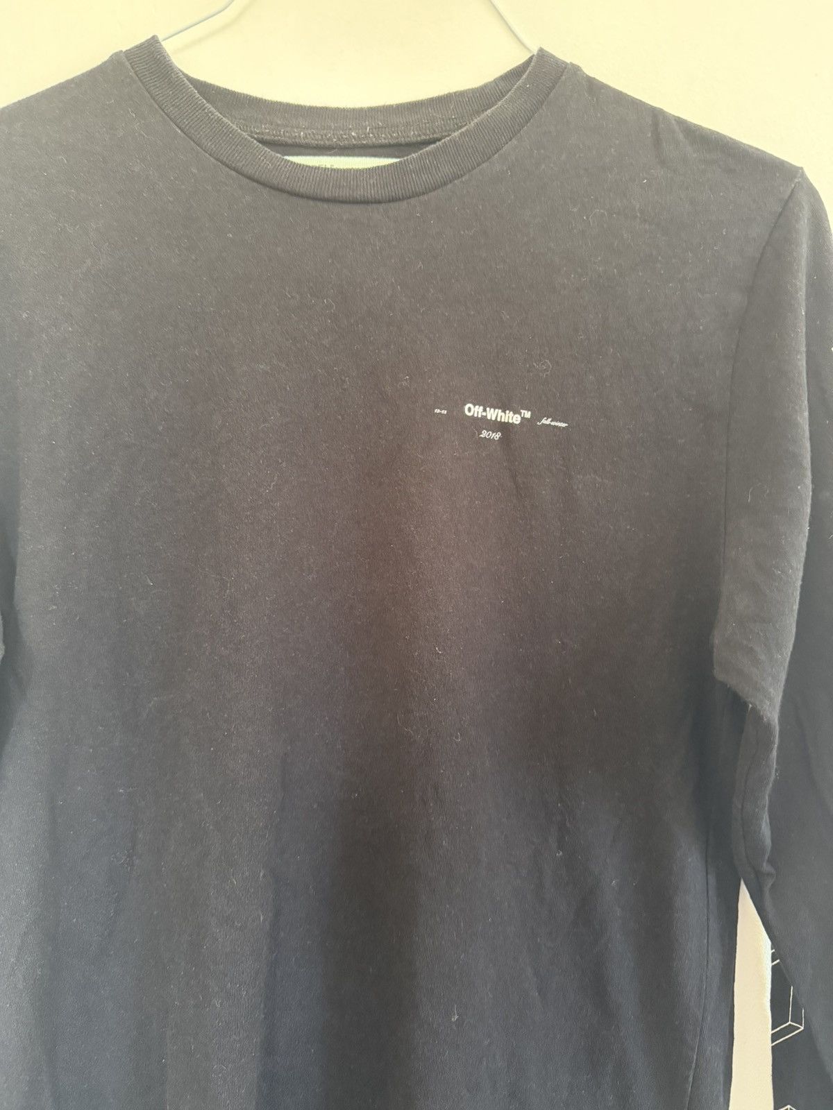 Off-White Off White 3D Marker Long Sleeve TEE Size US S / EU 44-46 / 1 - 4 Thumbnail