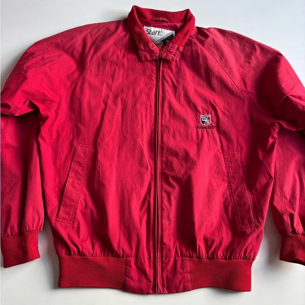 Wilson Vintage Wilson Staff Red Jacket Size US M / EU 48-50 / 2 - 1 Thumbnail