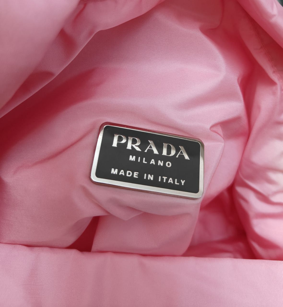 Prada Prada Pink Mini Nylon Backpack Size ONE SIZE - 8 Thumbnail