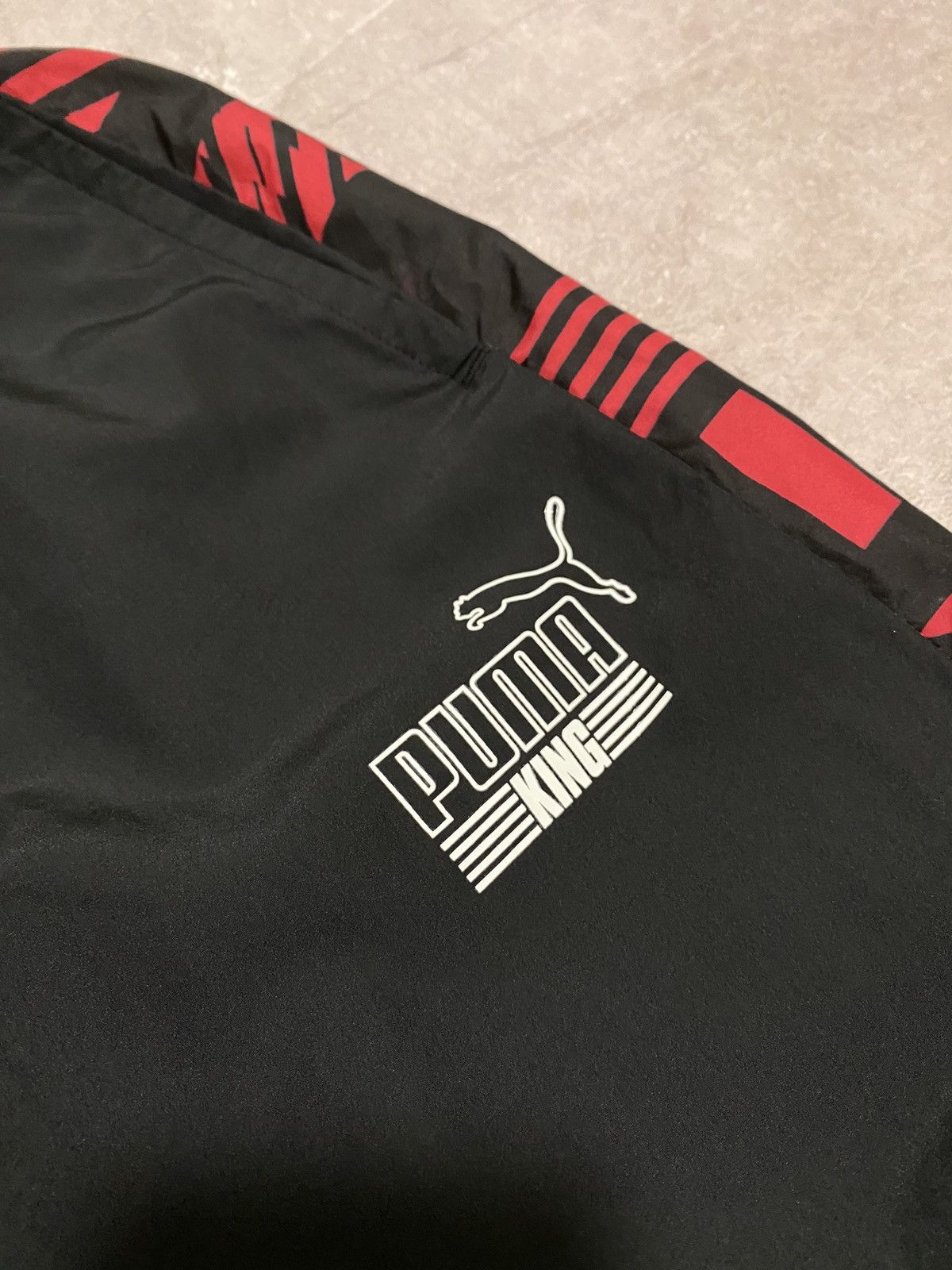Puma Puma King AC Milan Soccer Football SweatPants Tracksuits Y2K Size US 30 / EU 46 - 6 Thumbnail