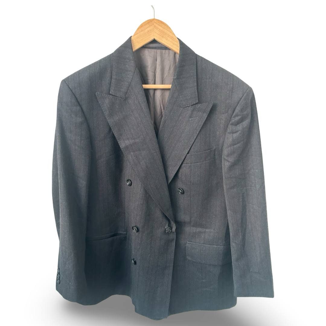 BENVENUTO. Benvenuto double-breasted blazer #1236 Size US L / EU 52-54 / 3 - 1 Thumbnail