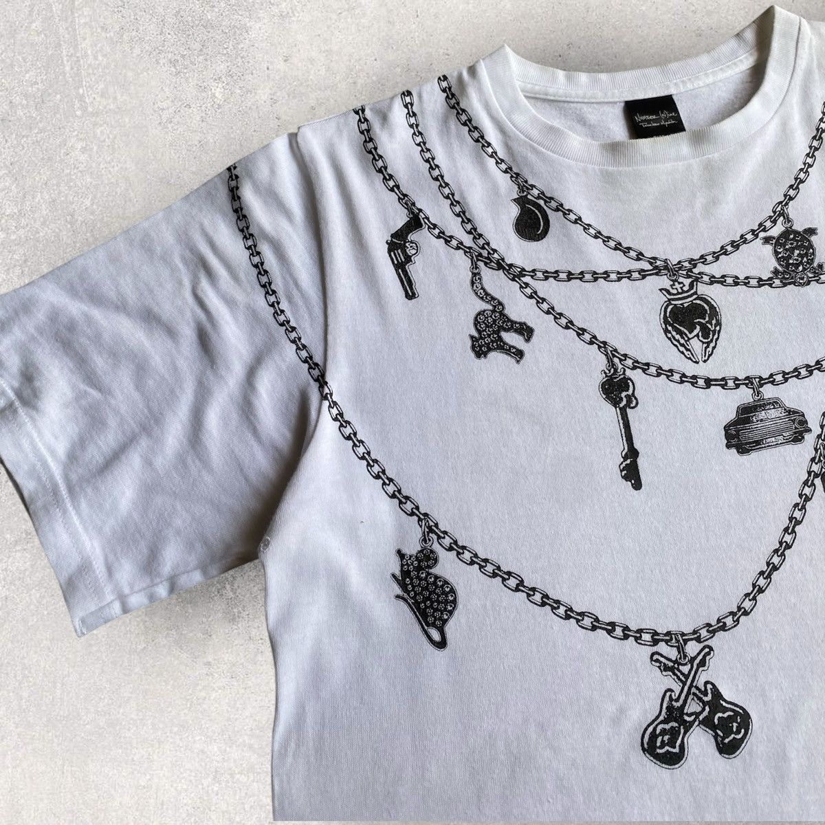 Number (N)ine SS04 Chains T Shirt Size US M / EU 48-50 / 2 - 5 Thumbnail