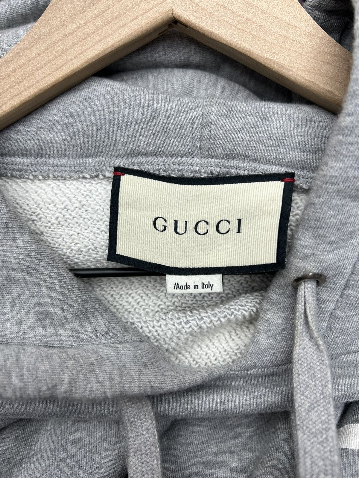 Gucci Gucci Grey Pullover Hoodie Size US XL / EU 56 / 4 - 8 Thumbnail
