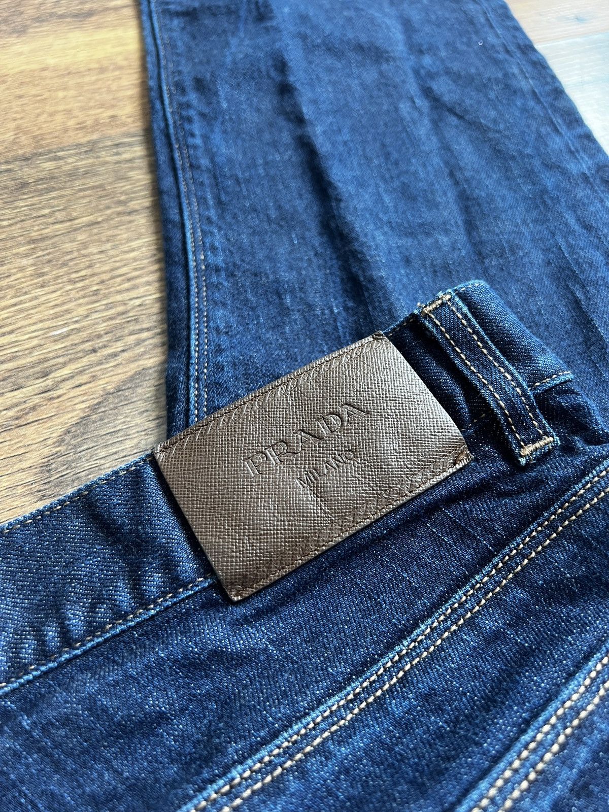Prada Indygo denim prada straight fit archive luxury hedi slp Size US 32 / EU 48 - 5 Thumbnail