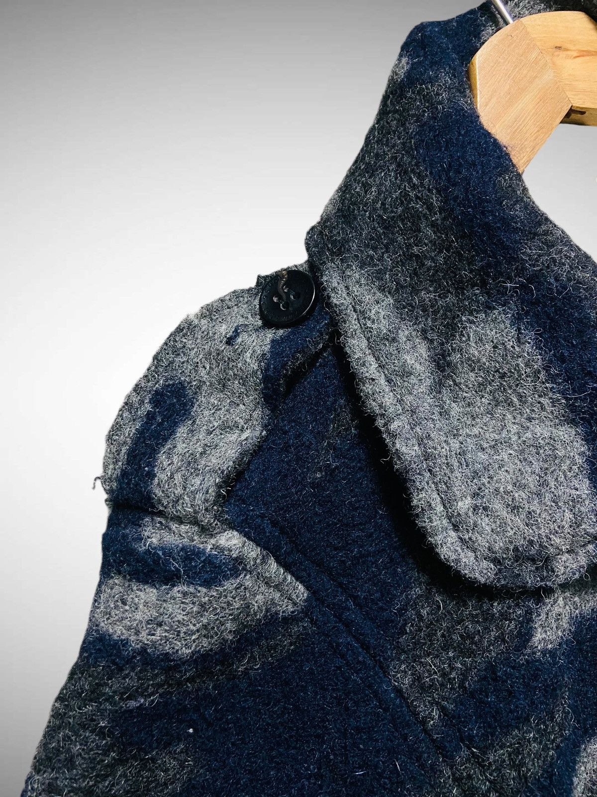 291295=Homme 291295 = Homme Double Breasted Wool Jacket Size US M / EU 48-50 / 2 - 7 Thumbnail