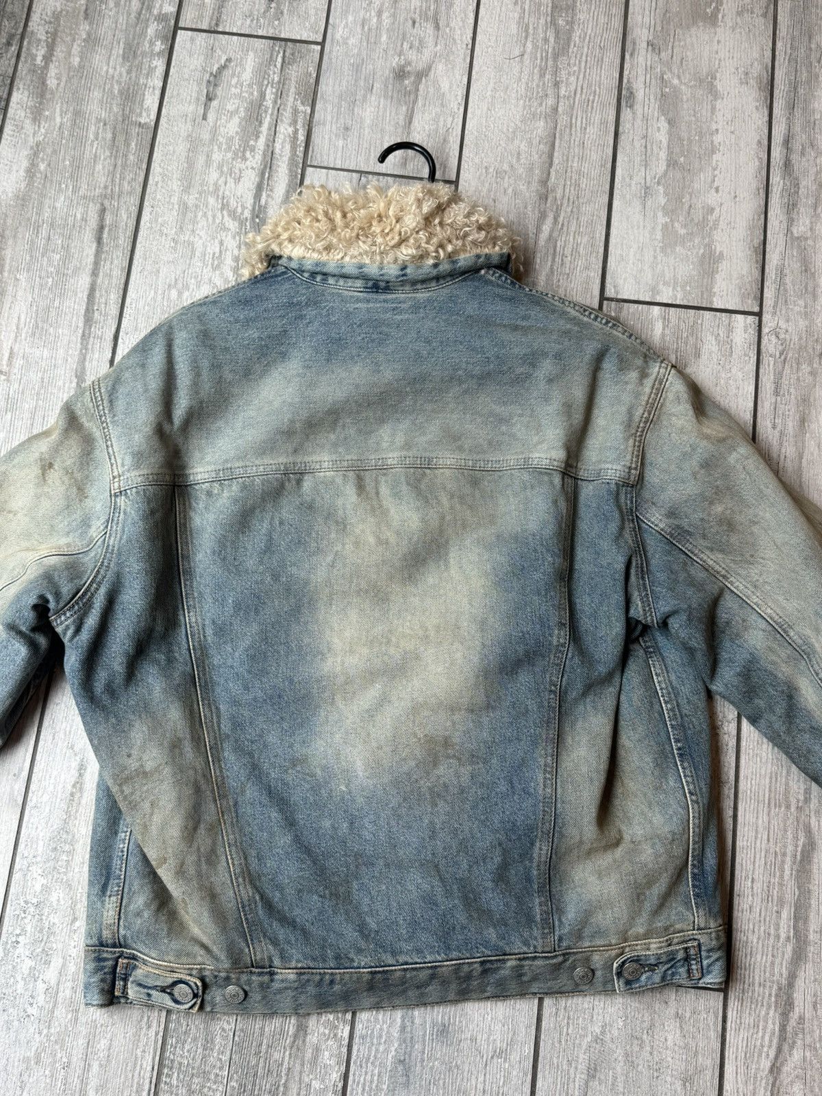 Acne Studios Acne Studios Denim Fur Trim Jacket Size US XXS / EU 40 - 3 Thumbnail