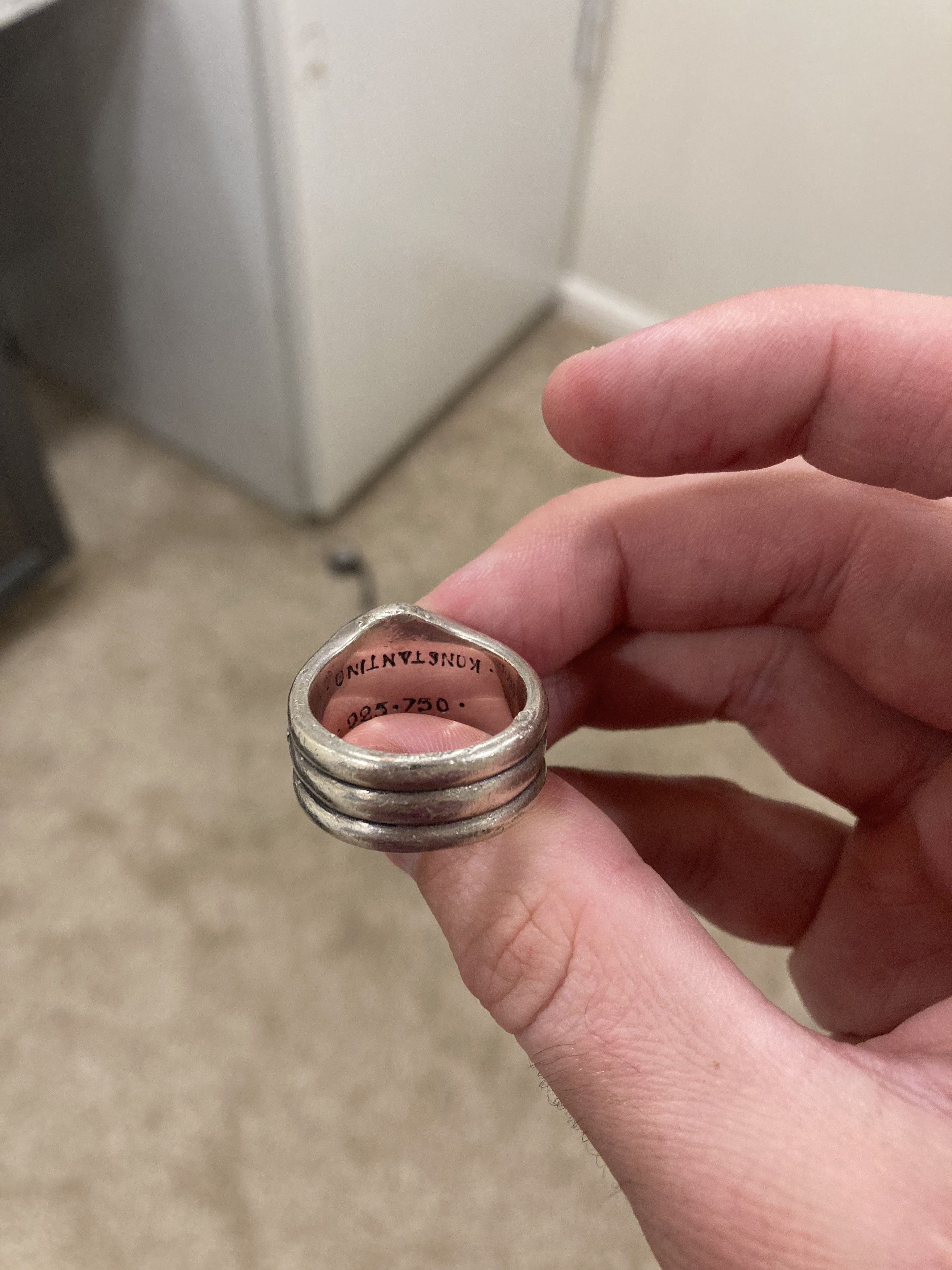 Other Konstantino Starvos Size 10, 18K Gold & Sterling Silver Ring Size ONE SIZE - 8 Thumbnail