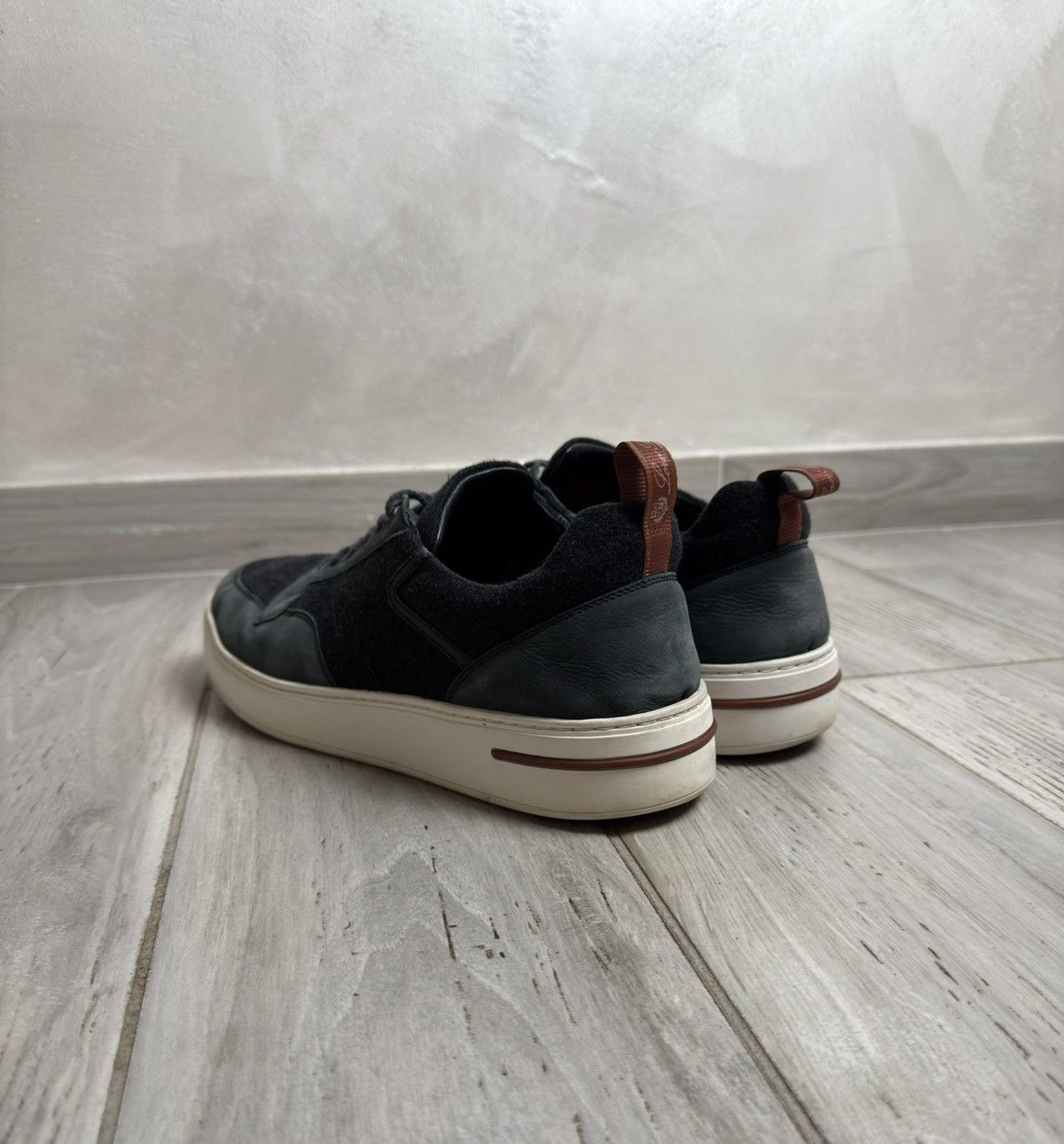 Loro Piana Loro Piana NewPort Walk Blue Sneakers Size US 10.5 / EU 43-44 - 4 Thumbnail