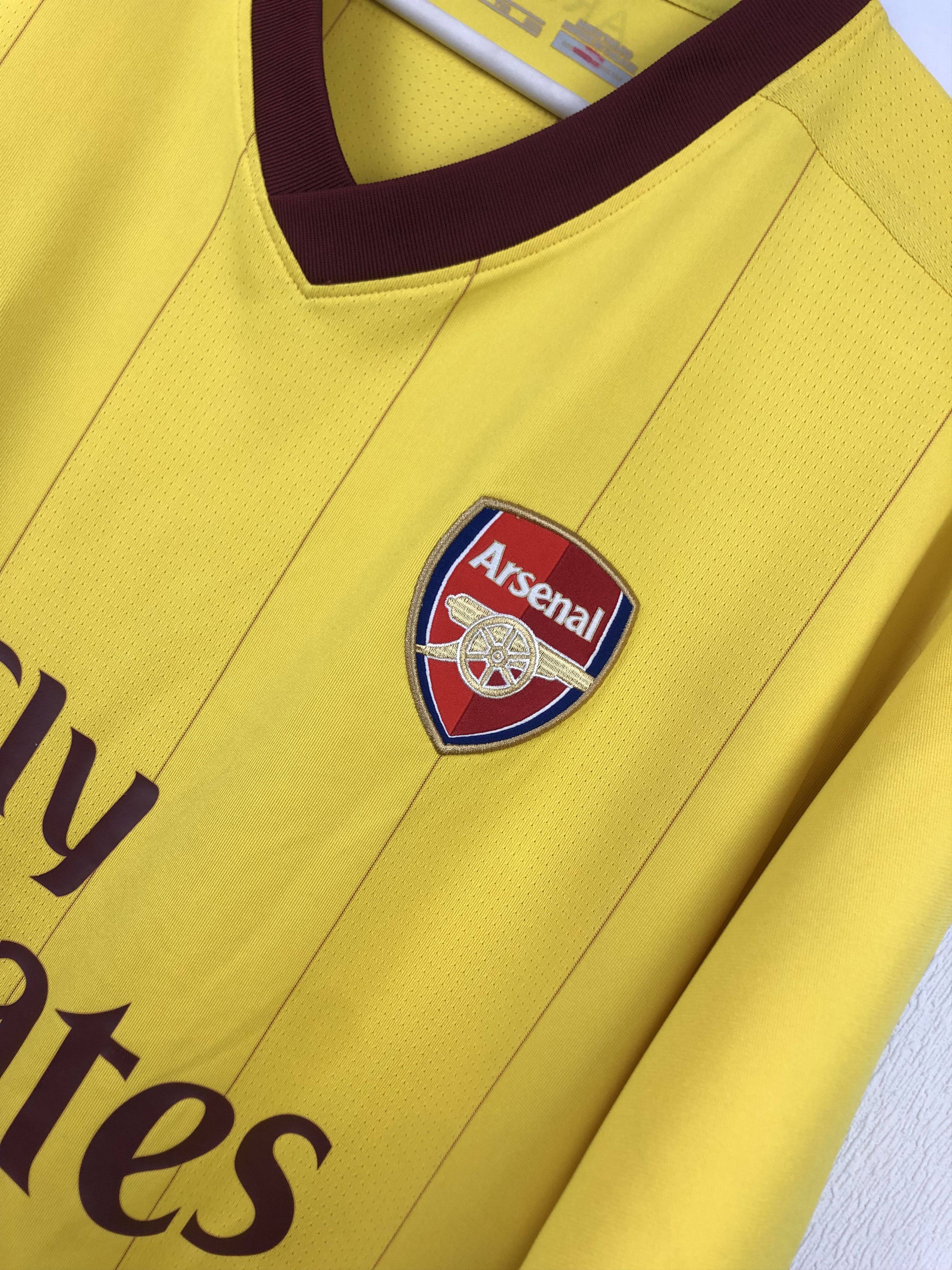 Vintage Arsenal football shirt Soccer Player Issue Jersey Rare Tee Size US XXL / EU 58 / 5 - 8 Thumbnail