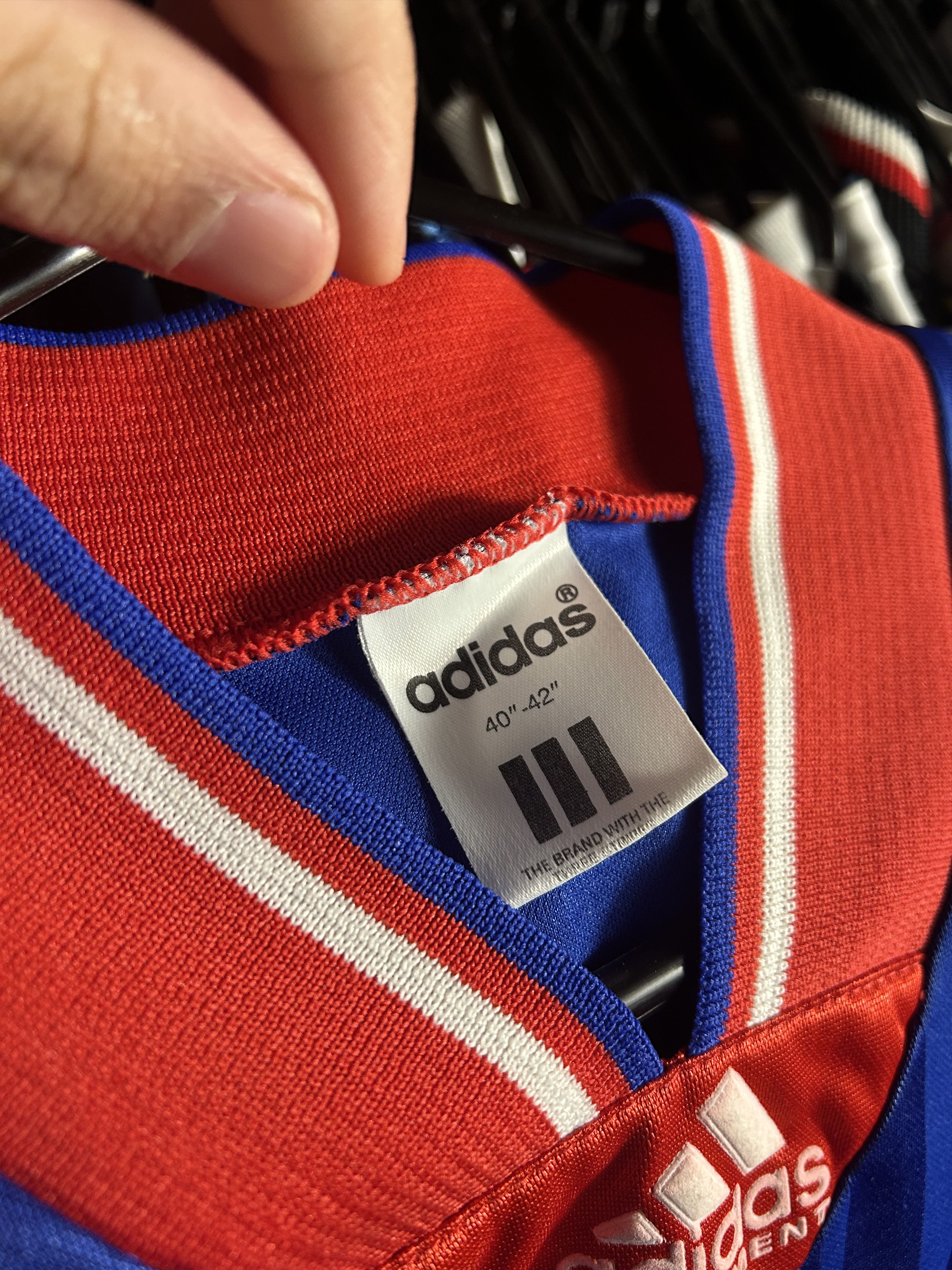 Adidas Rangers FC 1992/94 Home Jersey Size US L / EU 52-54 / 3 - 3 Thumbnail