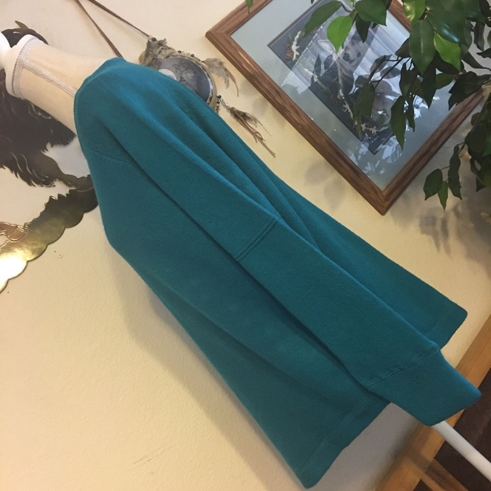 Other Sweet Romeo turquoise blue soft sweater L Size L / US 10 / IT 46 - 4 Thumbnail