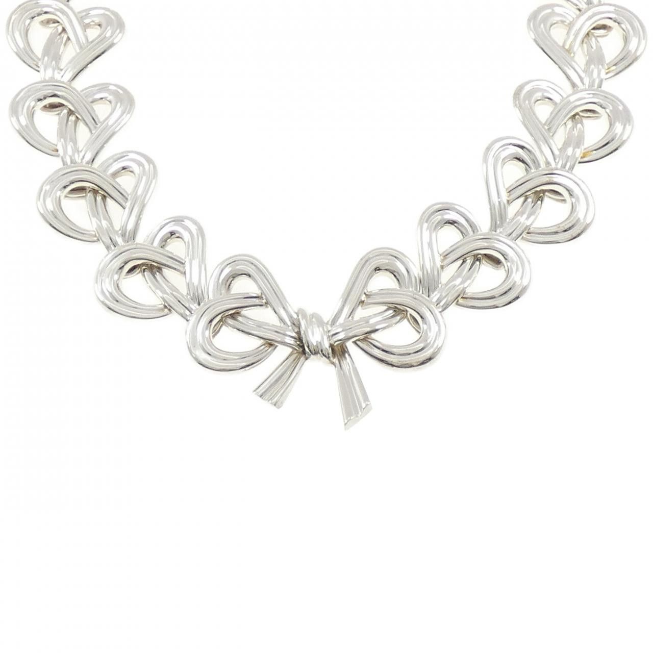 Tiffany & Co. Tiffany & Co. Tiffany & Co. 925 Silver Necklace Precious Metal Necklace DUTY FREE for USA Size ONE SIZE - 1 Thumbnail