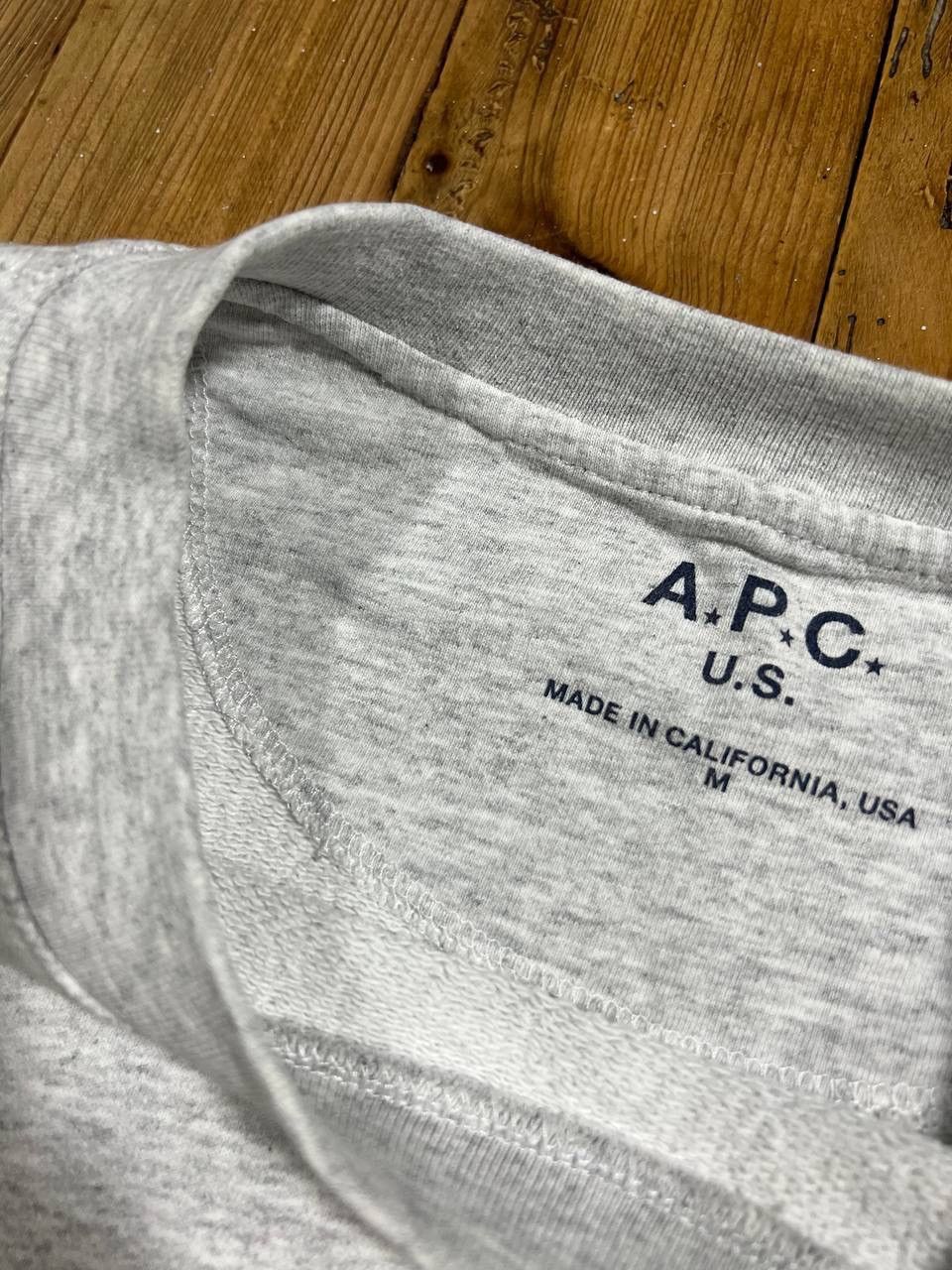 A.P.C. A.P.C. US crewneck Size US M / EU 48-50 / 2 - 4 Thumbnail