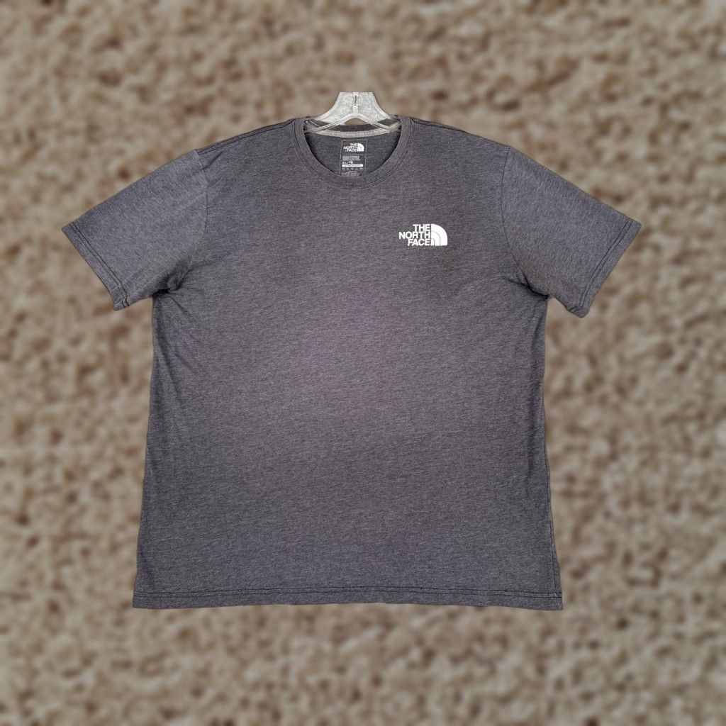 The North Face VINTAGE The North Face Shirt Men XL Gray Short Sleeve 100% Cotton Crew - Logo | Men’s T-Shirt XL Gray All Seasons 100% Cotton Size US XL / EU 56 / 4 - 1 Thumbnail