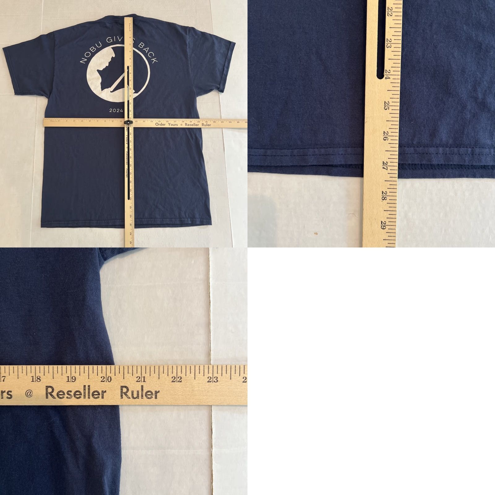 Vintage Nobu Restaurant Shirt 30th Anniversary Canvas T-Shirt Black L Mens Regular Short Sleeve Crew Neck Logo Nozawa Authentic NWOT Vintage: No Size US L / EU 52-54 / 3 - 8 Thumbnail