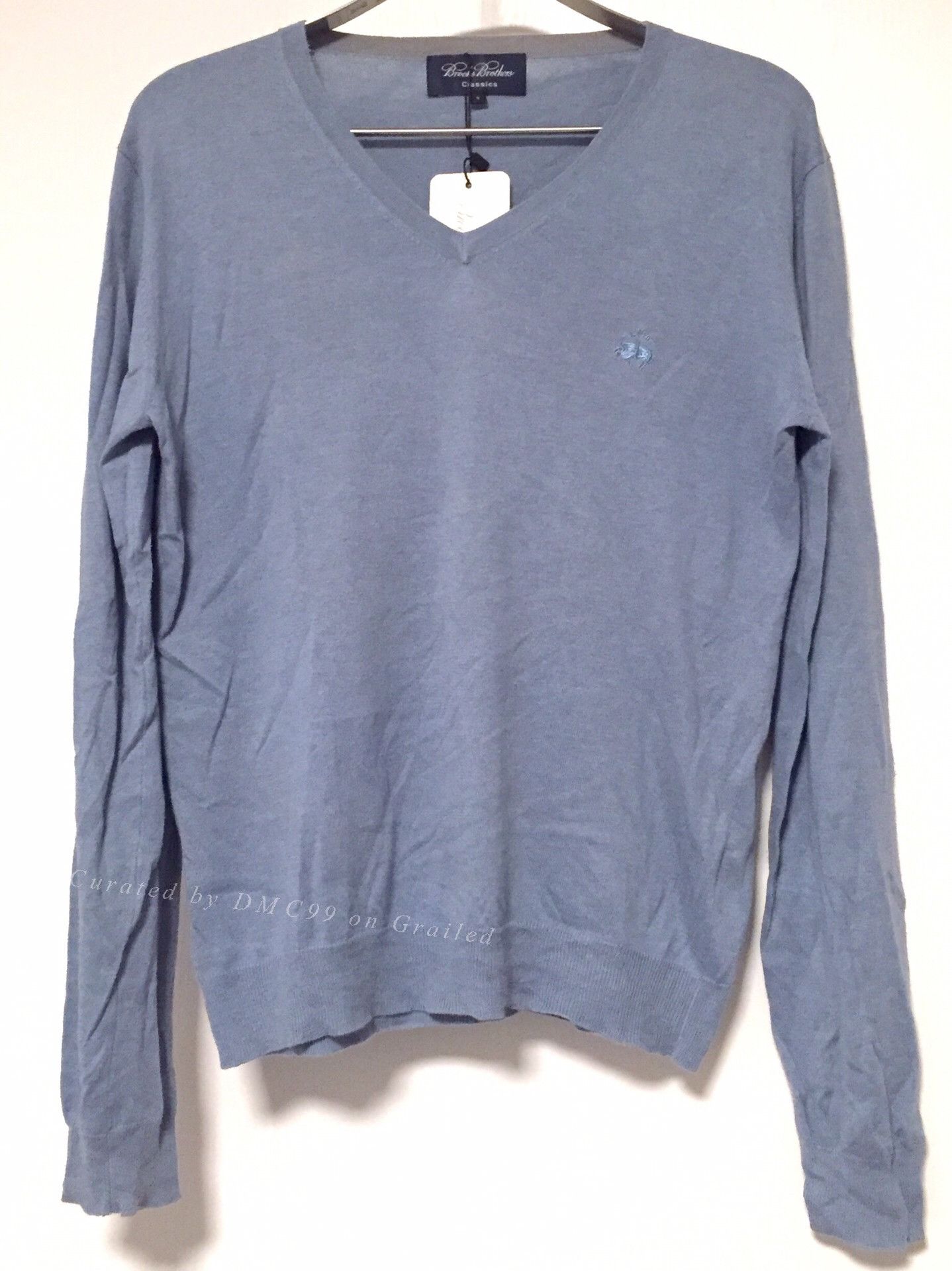 Brooks Brothers Brooks Brothers Blue Knit Sweater Size US S / EU 44-46 / 1 - 1 Thumbnail
