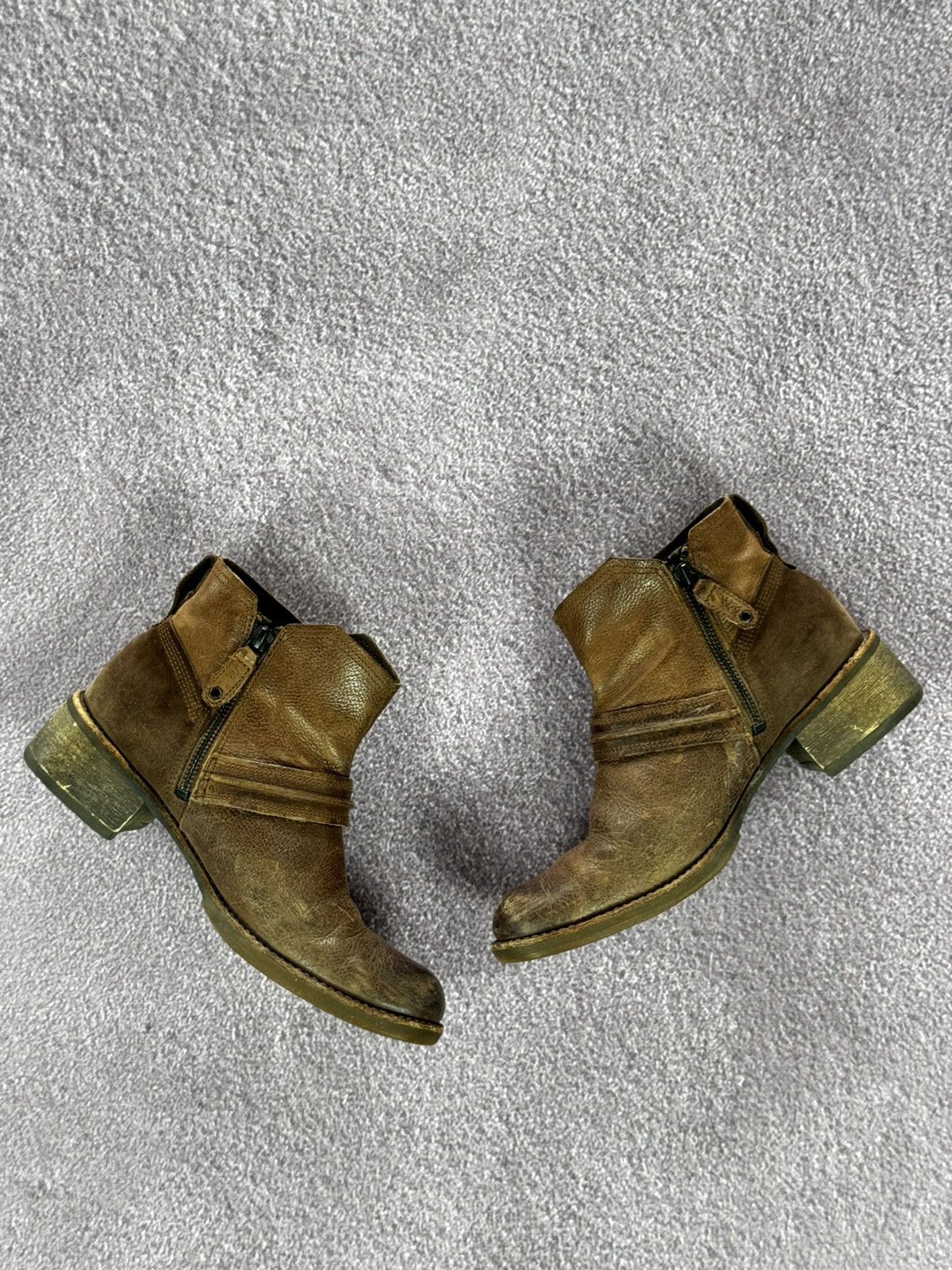 Timberland Vintage Timberland Avant Garde Leather Ankle Boots Size US 8.5 / IT 38.5 - 6 Thumbnail