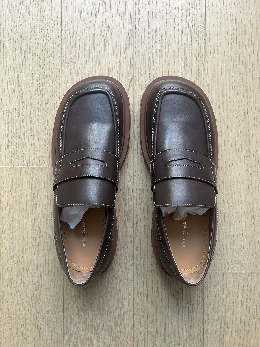 Maison Margiela Maison Margiela Leather Loafer in Brown Size US 12 / EU 45 - 7 Thumbnail