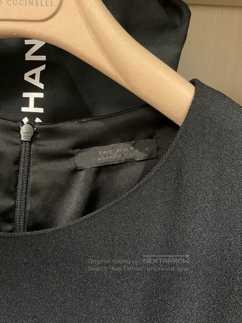 The Row The Row size 10 Black Pocket Dress Size M / US 6-8 / IT 42-44 - 3 Thumbnail