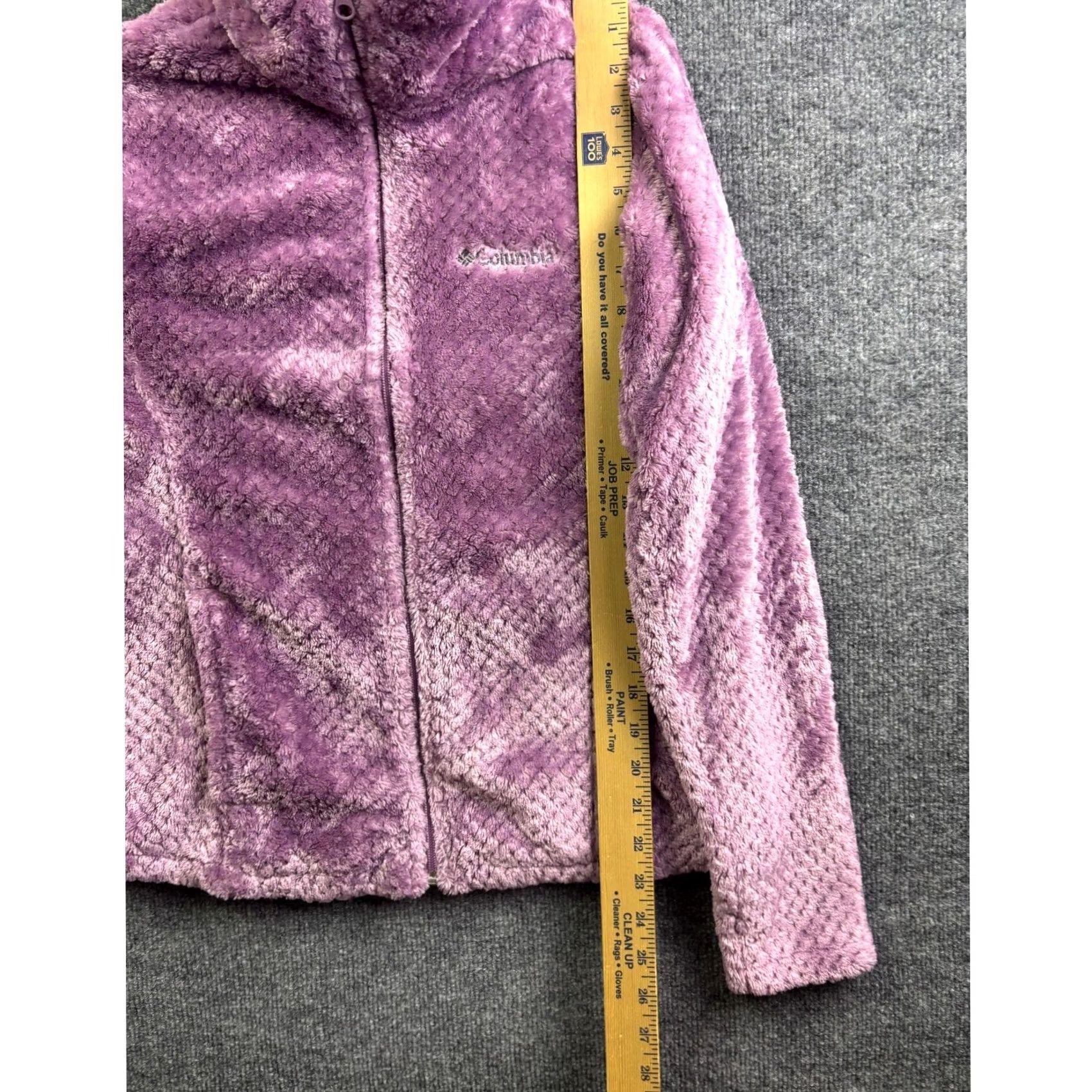 Vintage Columbia Fire Side II Sherpa Fleece Jacket Women Small Purple Full Zip XL0668 Size S / US 4 / IT 40 - 5 Thumbnail