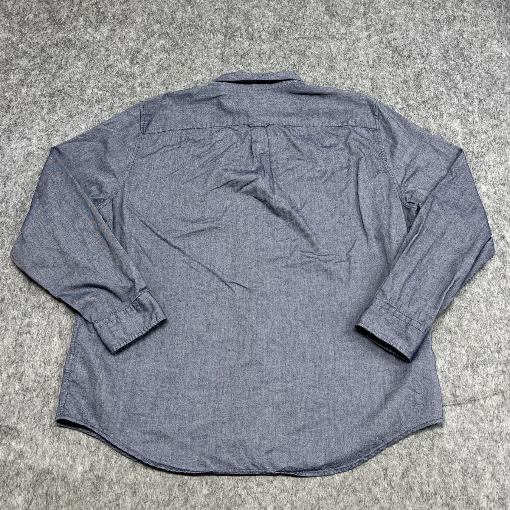 American Eagle Outfitters VINTAGE American Eagle Outfitters Shirt Mens 2XL Blue Button-Down Long Sleeve Classic Fit Soft Size US XXL / EU 58 / 5 - 2 Thumbnail