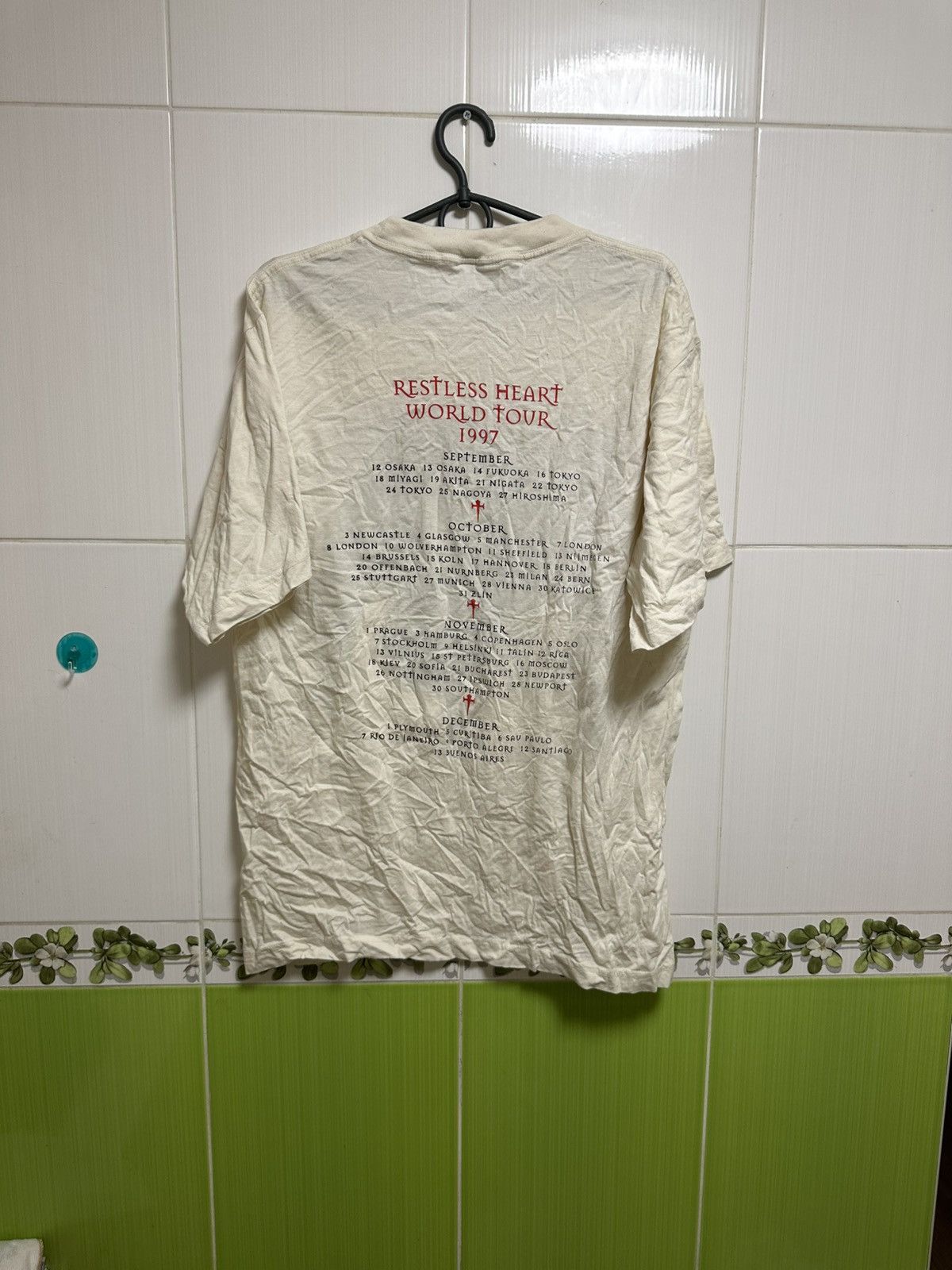 Vintage Vintage 90s David Coverdale “ Whitesnakes Tour 1997 Size US XL / EU 56 / 4 - 5 Thumbnail