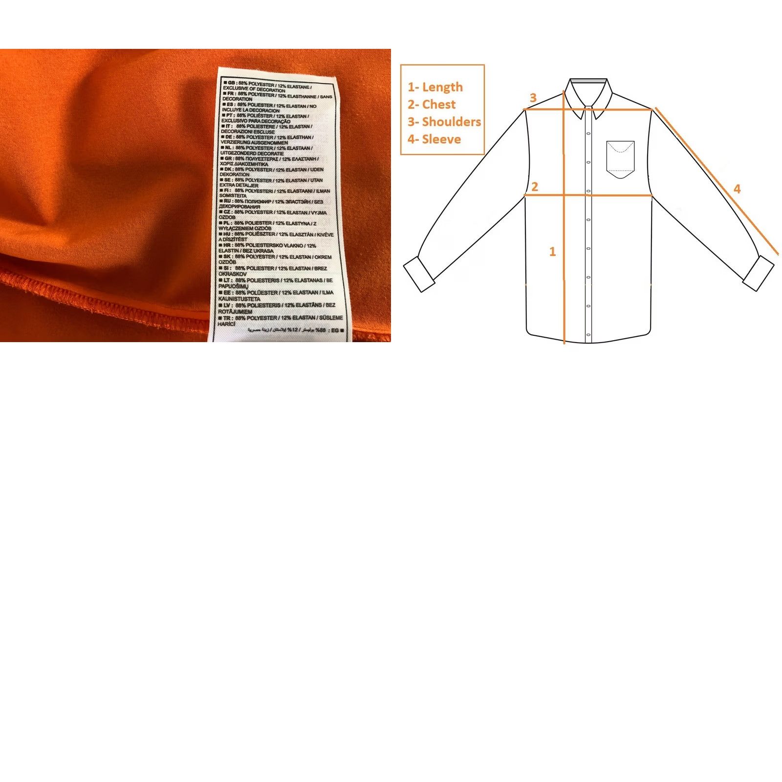 Nike ACG Nike ACG Blouse Shirt Orange Women's Size S Polyester Casual Sleeve Collared Short Sleeve Size S / US 4 / IT 40 - 9 Thumbnail