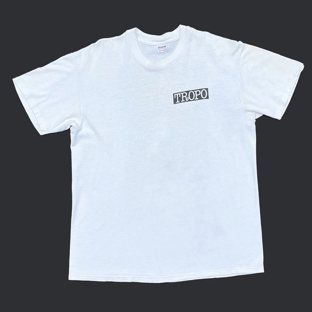 Vintage Natas Kaupas 86 80s Vtg Tropo Skateboards Frontside USA Tee Size US XL / EU 56 / 4 - 2 Thumbnail