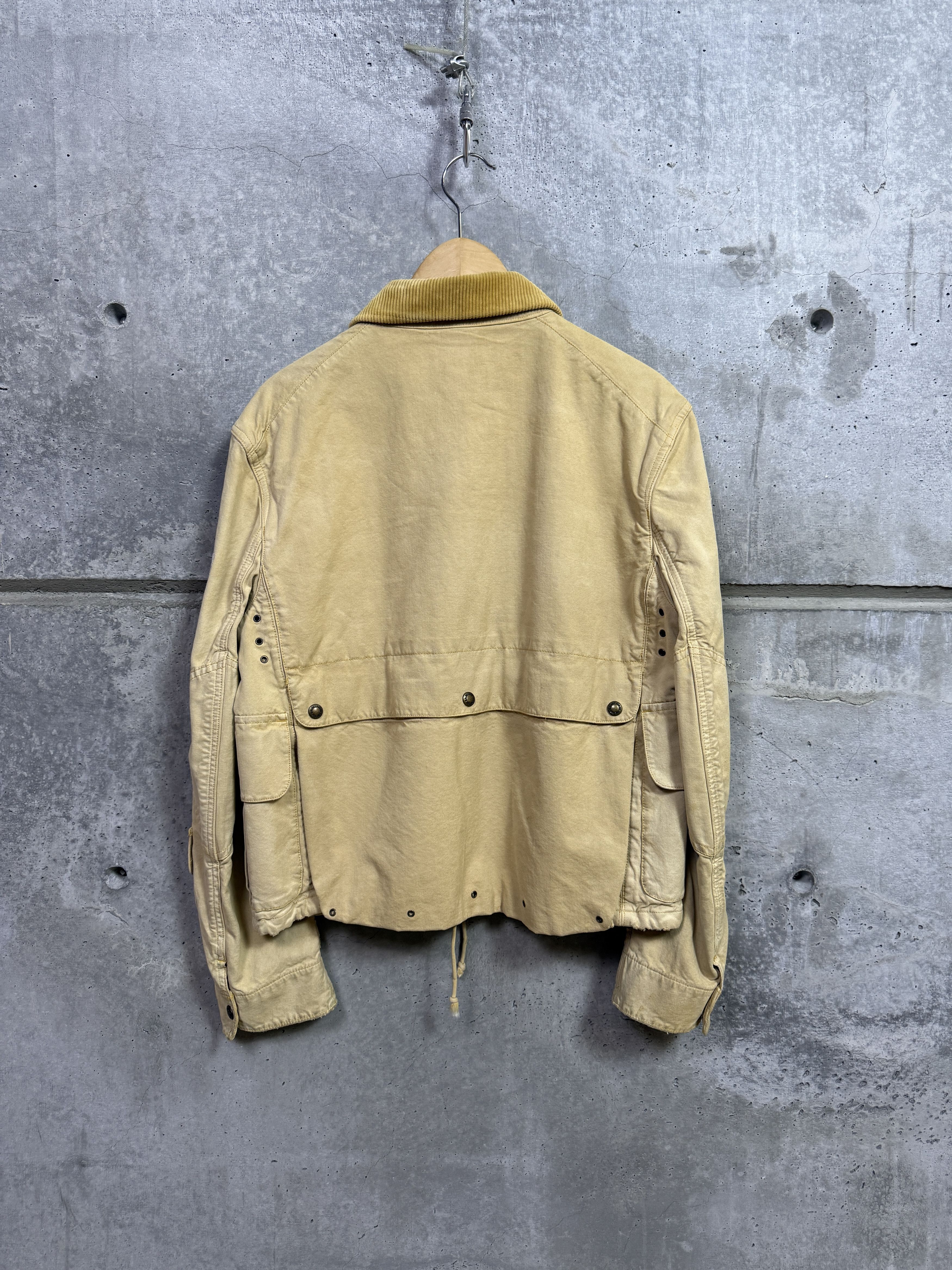 Polo Ralph Lauren Rare Polo Ralph Lauren Tan Hunting Fishing Jacket Size US M / EU 48-50 / 2 - 2 Thumbnail