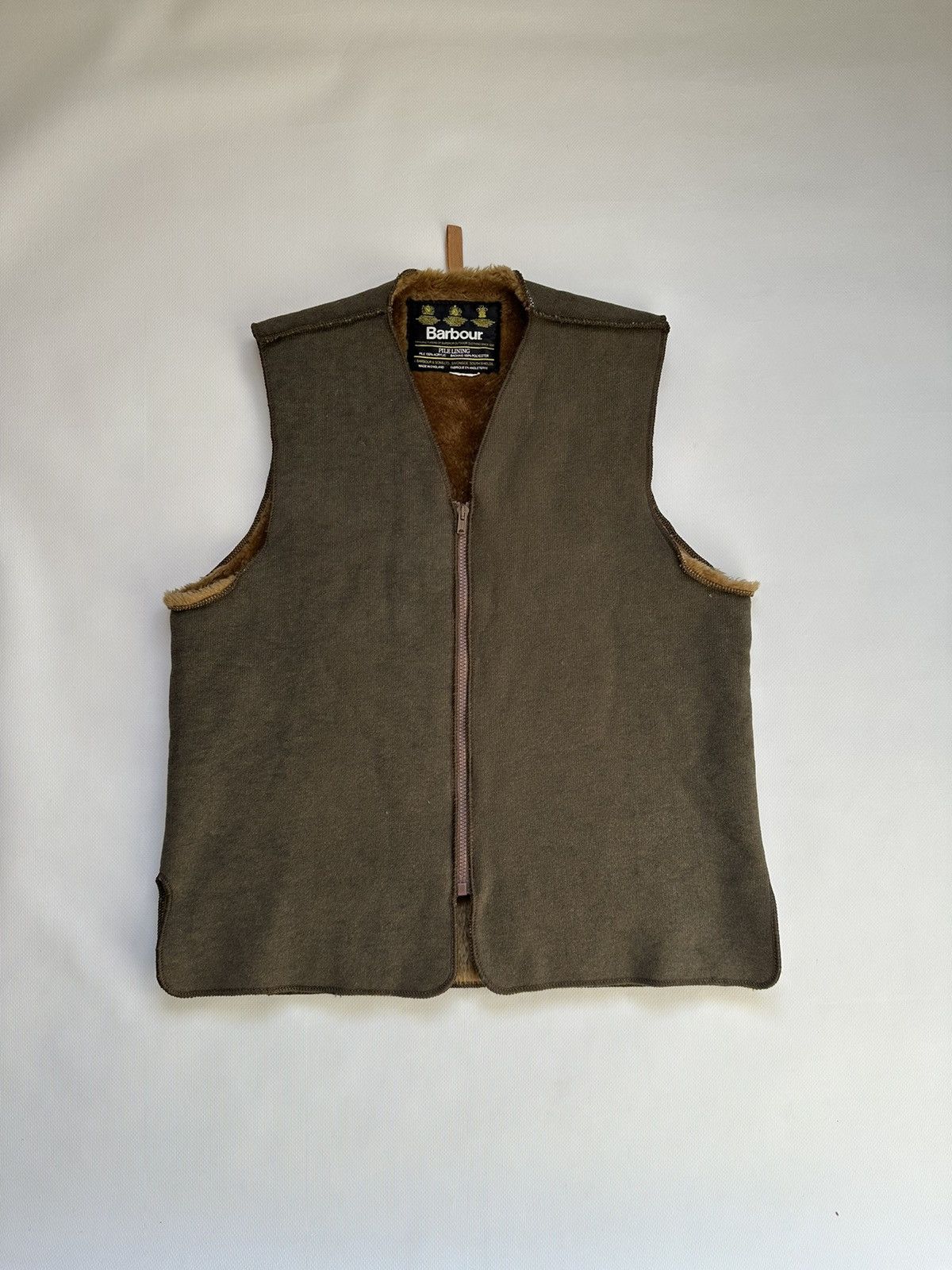 Barbour BARBOUR vintage Warm Pile lining vest Size US M / EU 48-50 / 2 - 2 Thumbnail