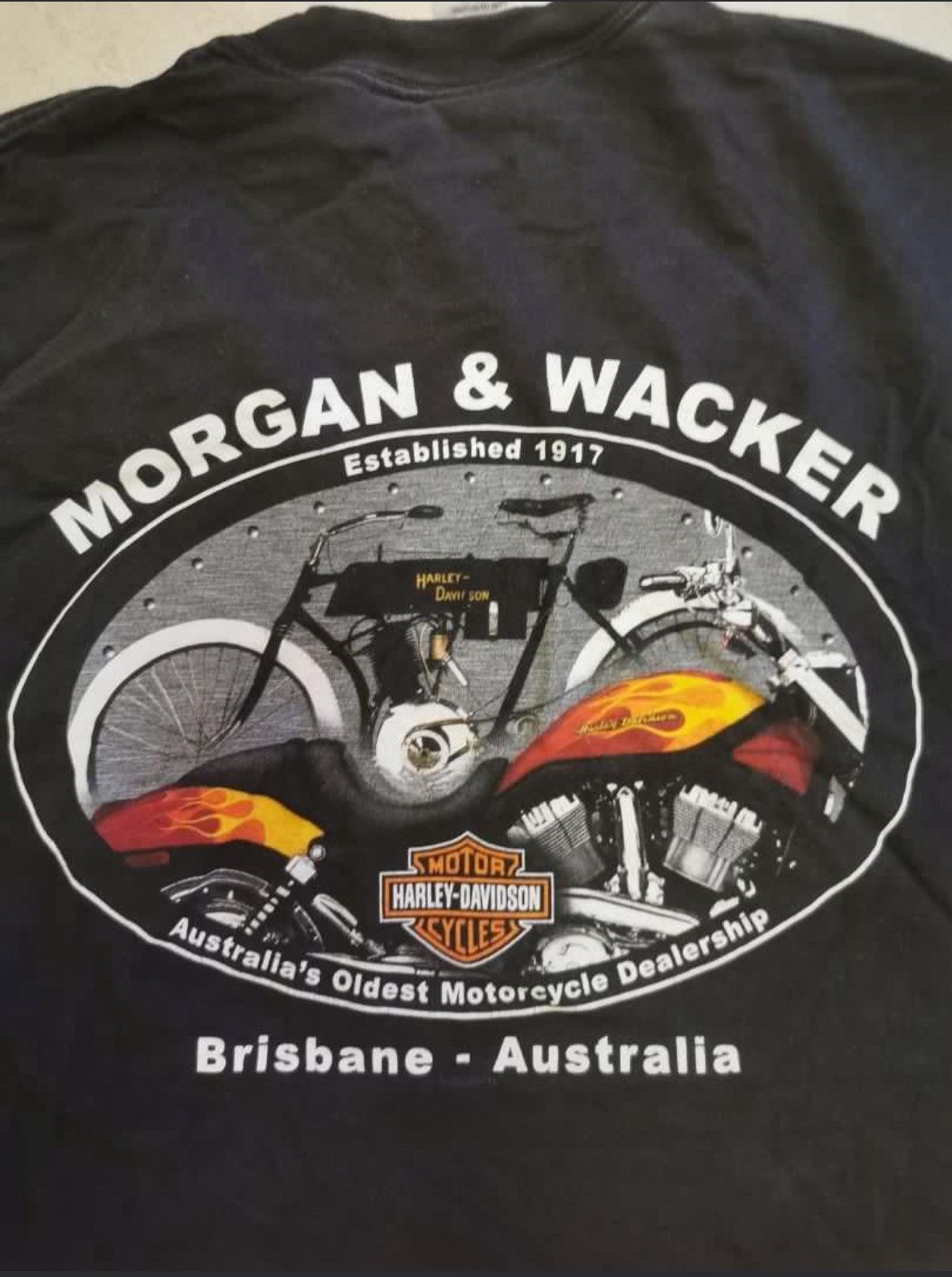 Harley Davidson × Vintage Vintage Harley Davidson Size US XL / EU 56 / 4 - 2 Thumbnail
